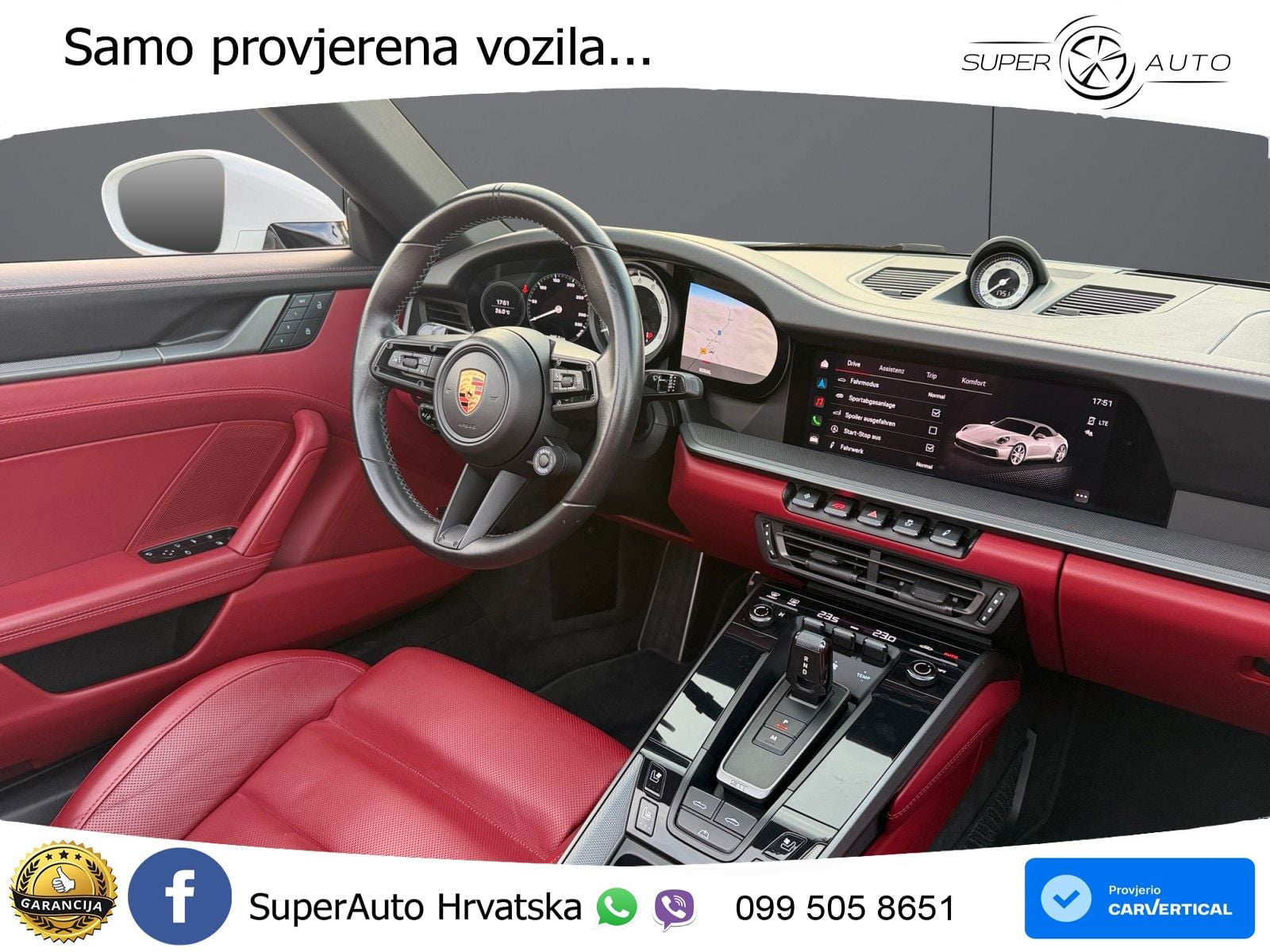 Porsche 911 Carrera S 3.0 (450 KS) PDK ZRAČNI+ACC+GR SJED+KAM