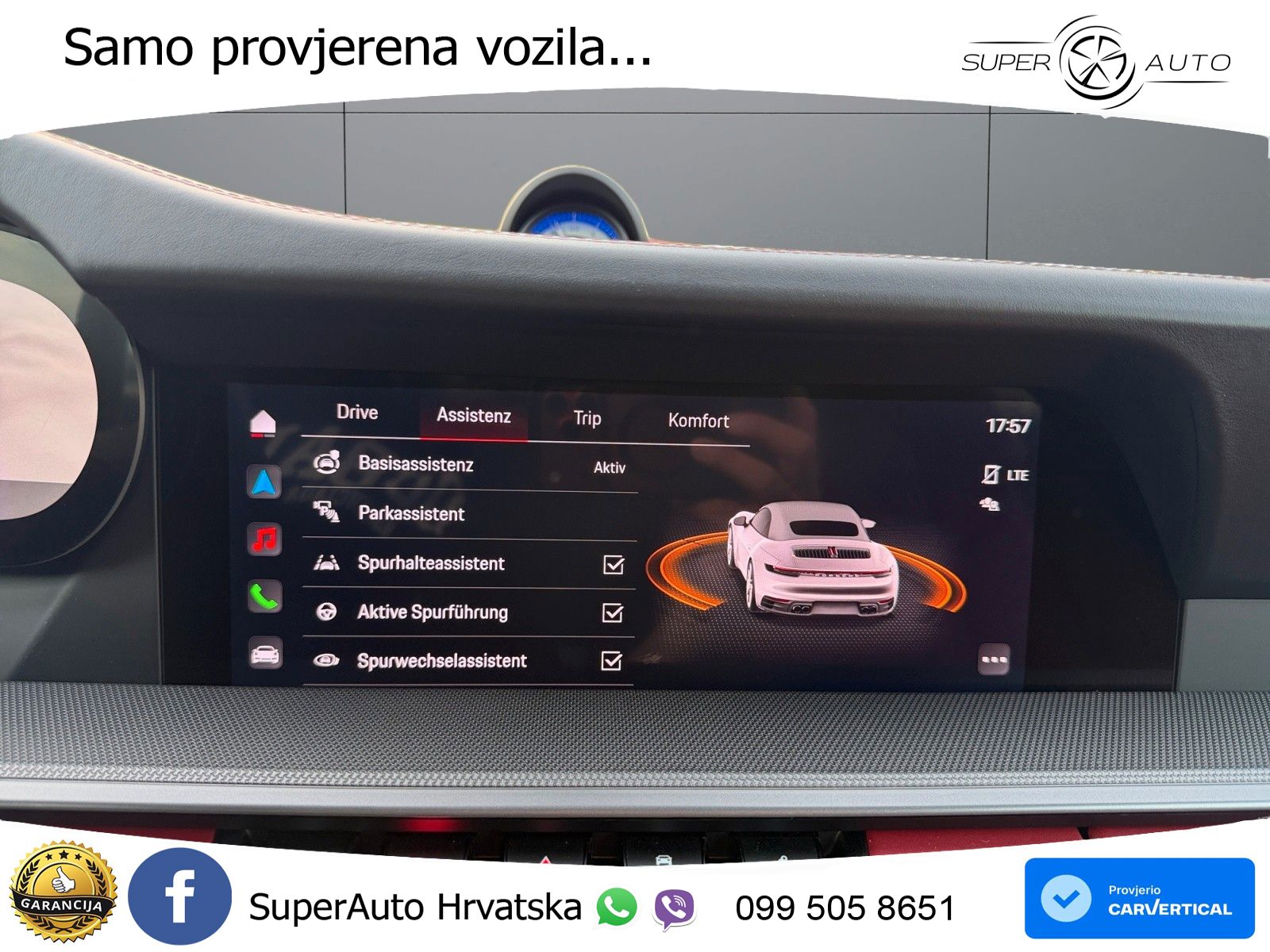 Porsche 911 Carrera S 3.0 (450 KS) PDK ZRAČNI+ACC+GR SJED+KAM