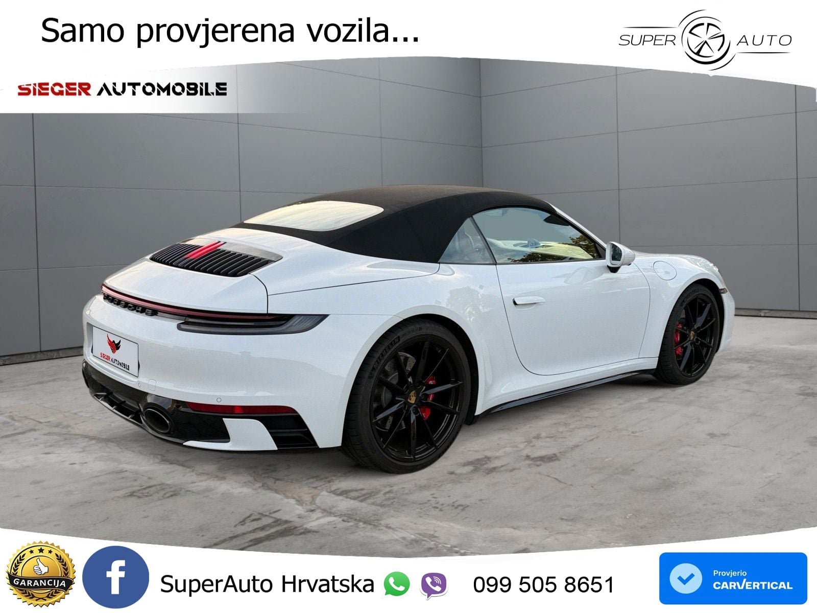 Porsche 911 Carrera S 3.0 (450 KS) PDK ZRAČNI+ACC+GR SJED+KAM