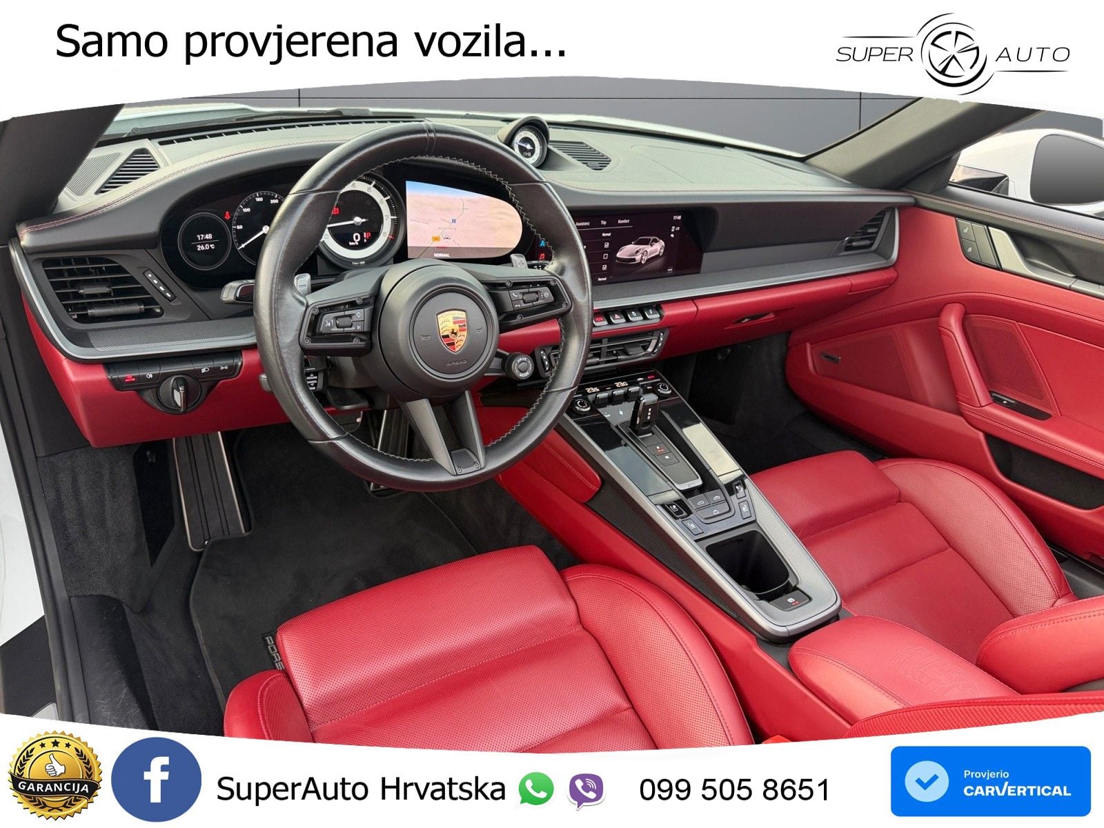 Porsche 911 Carrera S 3.0 (450 KS) PDK ZRAČNI+ACC+GR SJED+KAM
