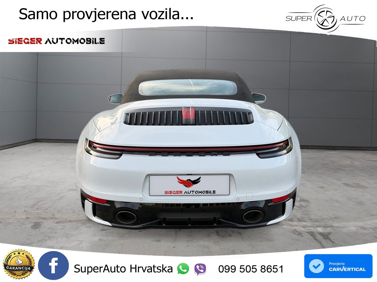 Porsche 911 Carrera S 3.0 (450 KS) PDK ZRAČNI+ACC+GR SJED+KAM