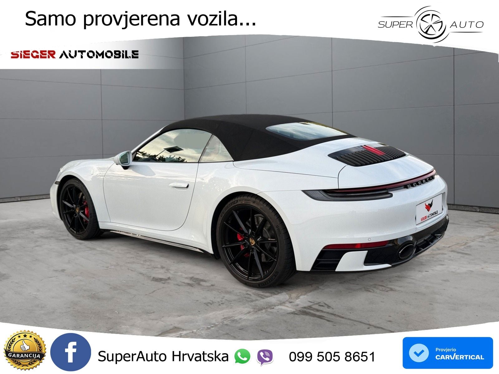 Porsche 911 Carrera S 3.0 (450 KS) PDK ZRAČNI+ACC+GR SJED+KAM