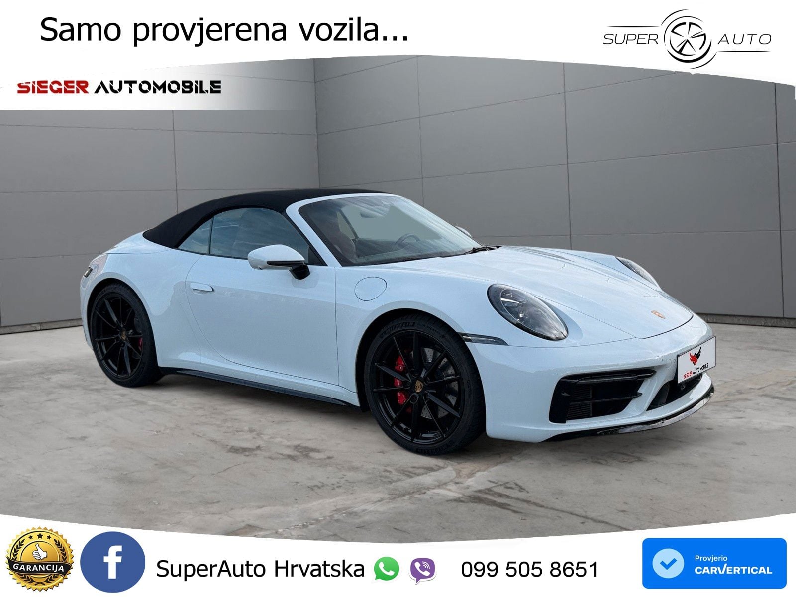 Porsche 911 Carrera S 3.0 (450 KS) PDK ZRAČNI+ACC+GR SJED+KAM