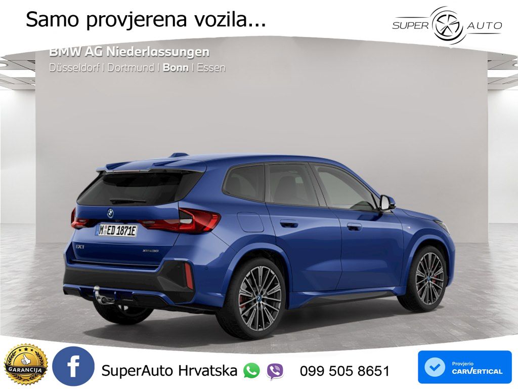 BMW iX1 68 kWh (313 KS) xDrive30 M Sport LED+GR SJED+ACC