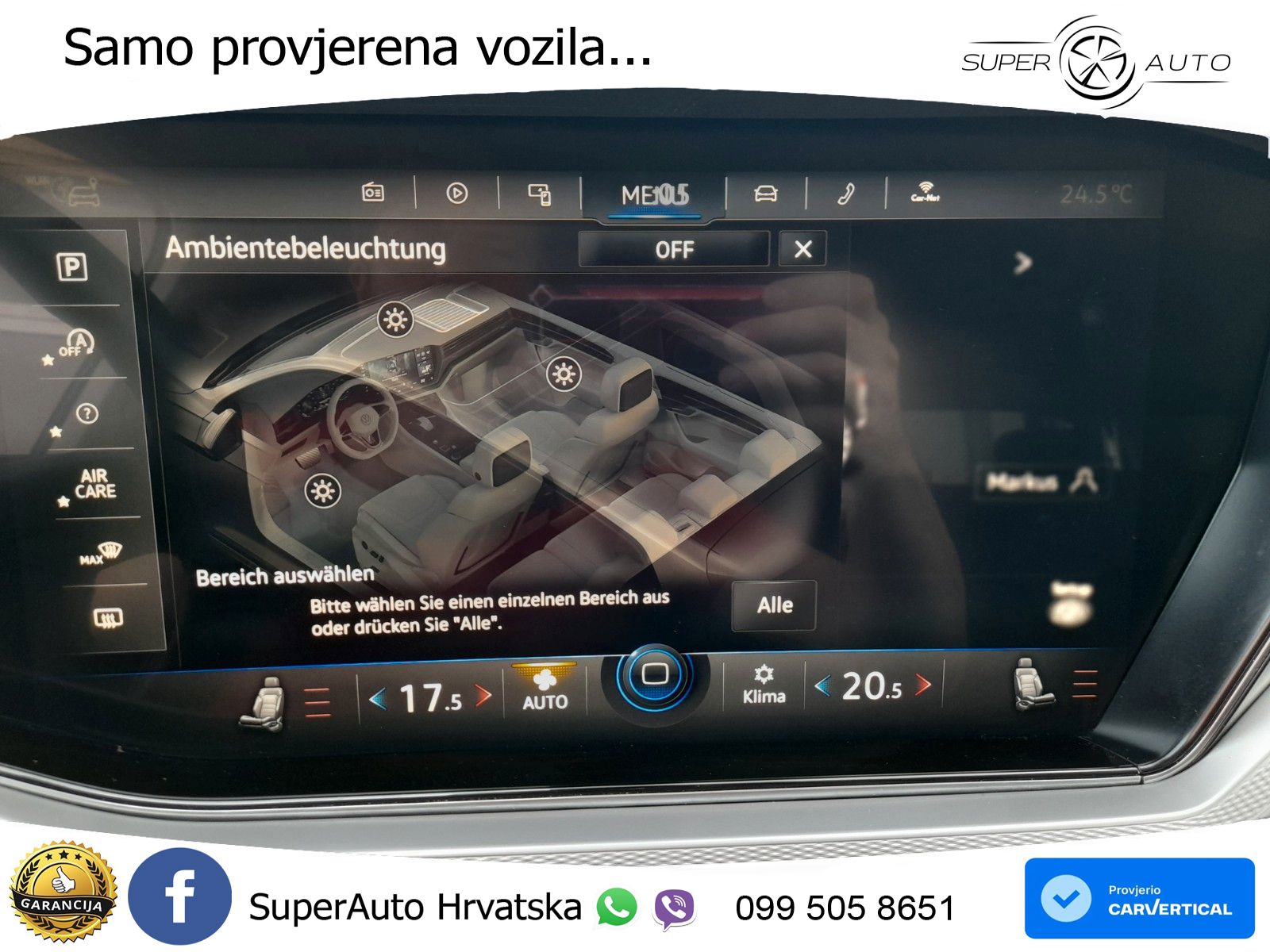 Volkswagen Touareg 3.0 V6 TDI (231 KS) 4MOTION Tiptronic ZRAČNI+ACC+GR SJED+KAM