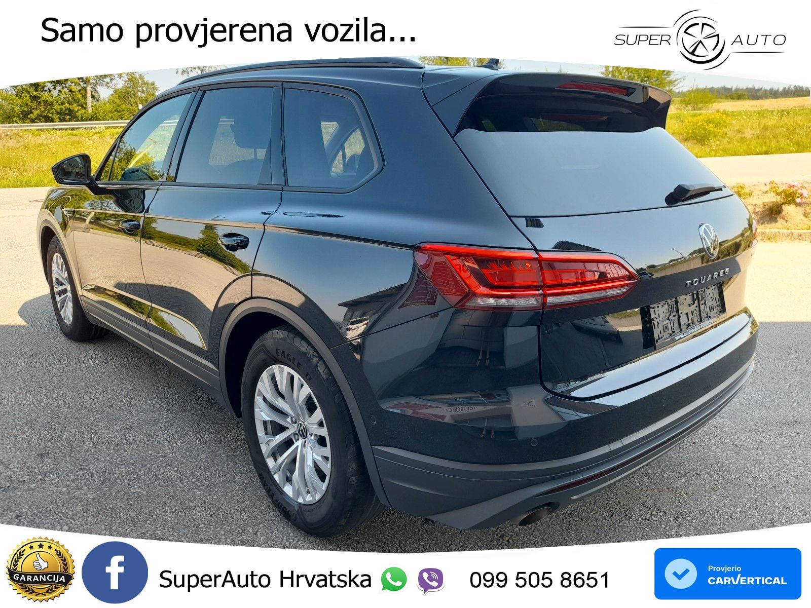 Volkswagen Touareg 3.0 V6 TDI (231 KS) 4MOTION Tiptronic ZRAČNI+ACC+GR SJED+KAM
