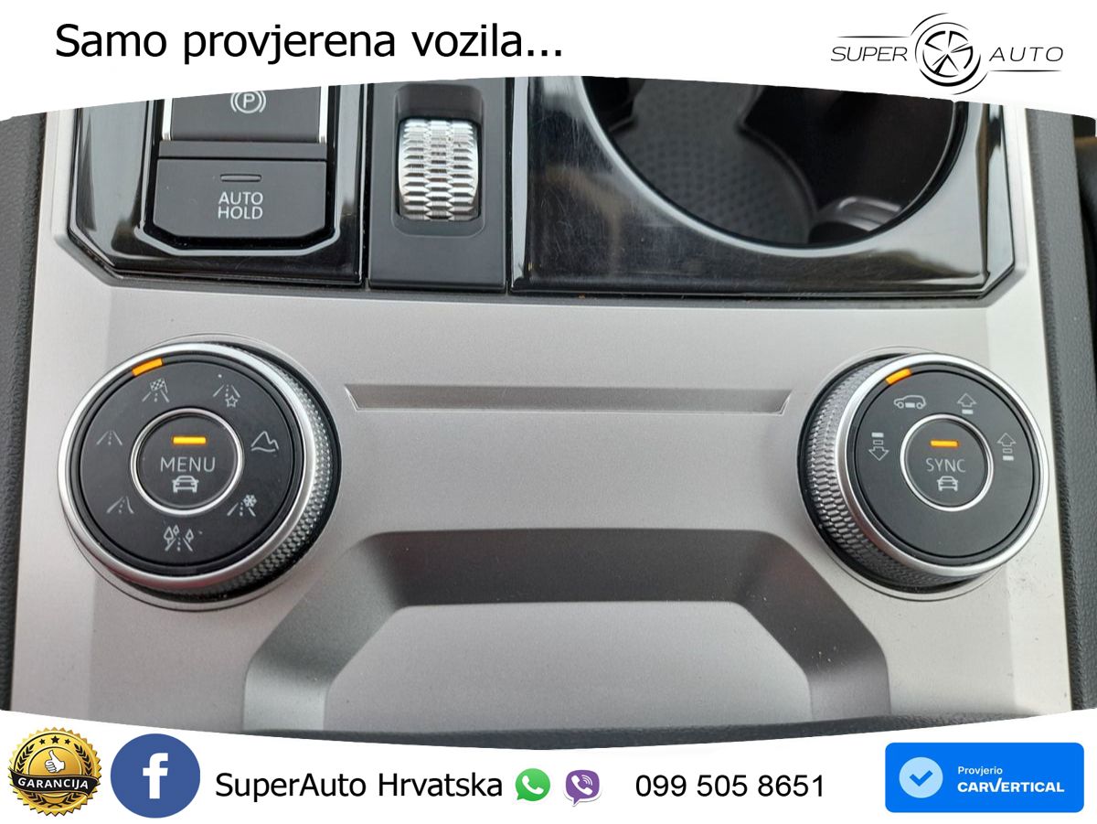 Volkswagen Touareg 3.0 V6 TDI (231 KS) 4MOTION Tiptronic ZRAČNI+ACC+GR SJED+KAM