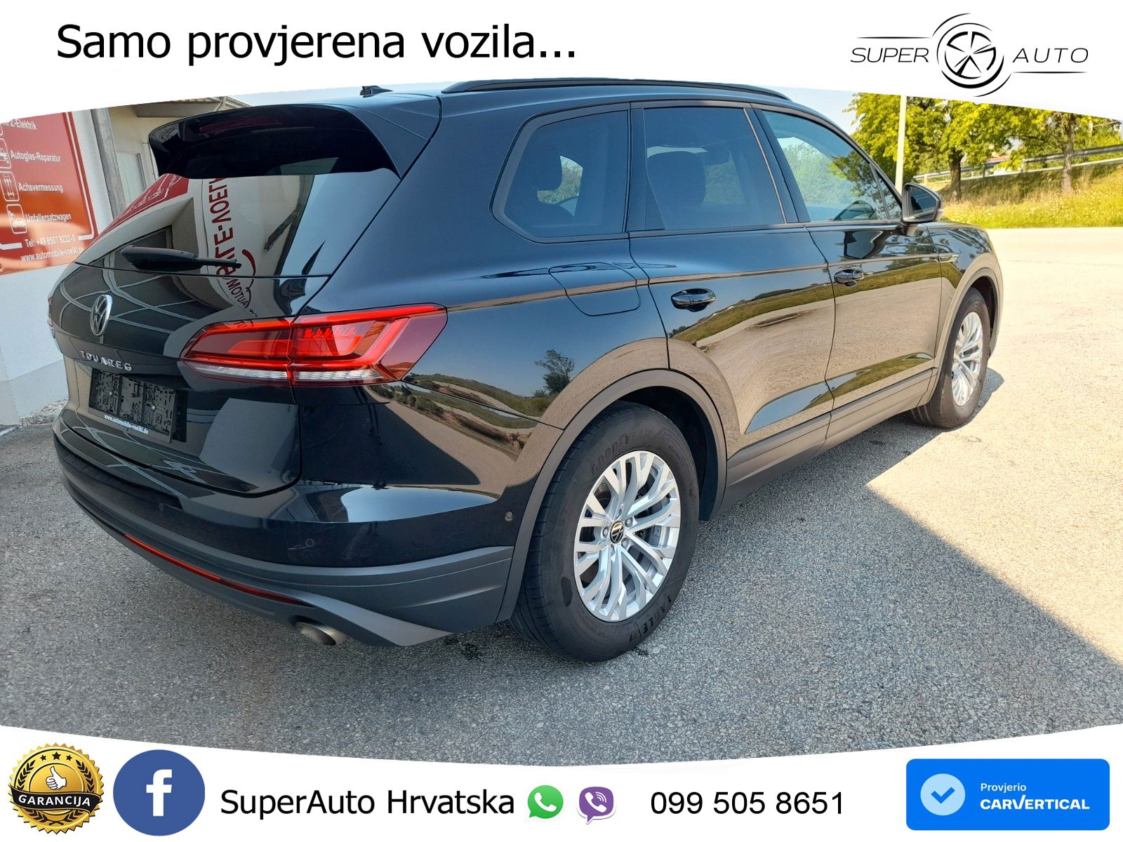 Volkswagen Touareg 3.0 V6 TDI (231 KS) 4MOTION Tiptronic ZRAČNI+ACC+GR SJED+KAM