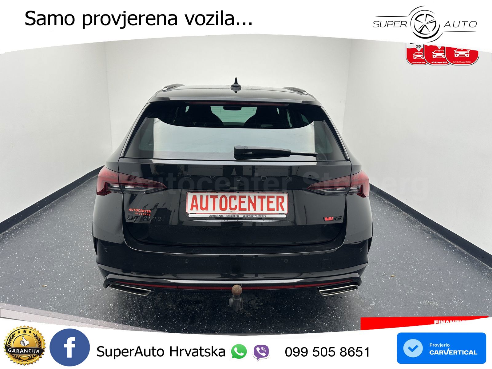 Škoda Octavia Combi RS 2.0 TDI (200 KS) DSG LED+GR SJED+ACC