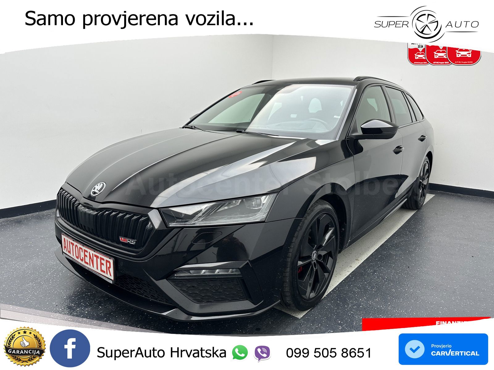 Škoda Octavia Combi RS 2.0 TDI (200 KS) DSG LED+GR SJED+ACC