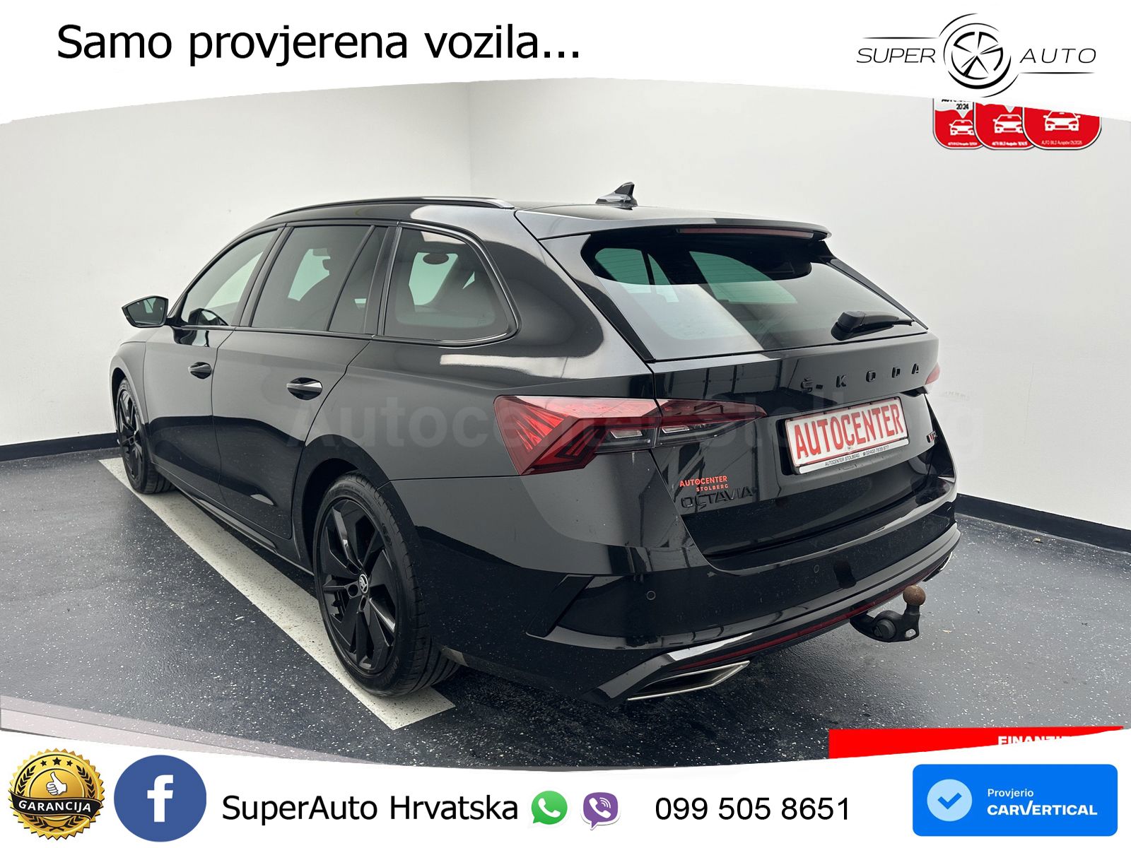 Škoda Octavia Combi RS 2.0 TDI (200 KS) DSG LED+GR SJED+ACC