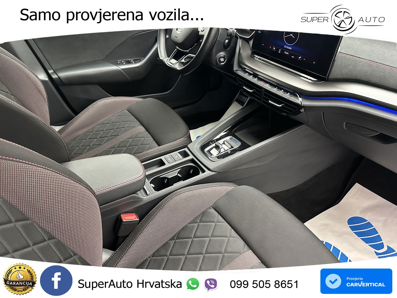 Škoda Octavia Combi RS 2.0 TDI (200 KS) DSG LED+GR SJED+ACC