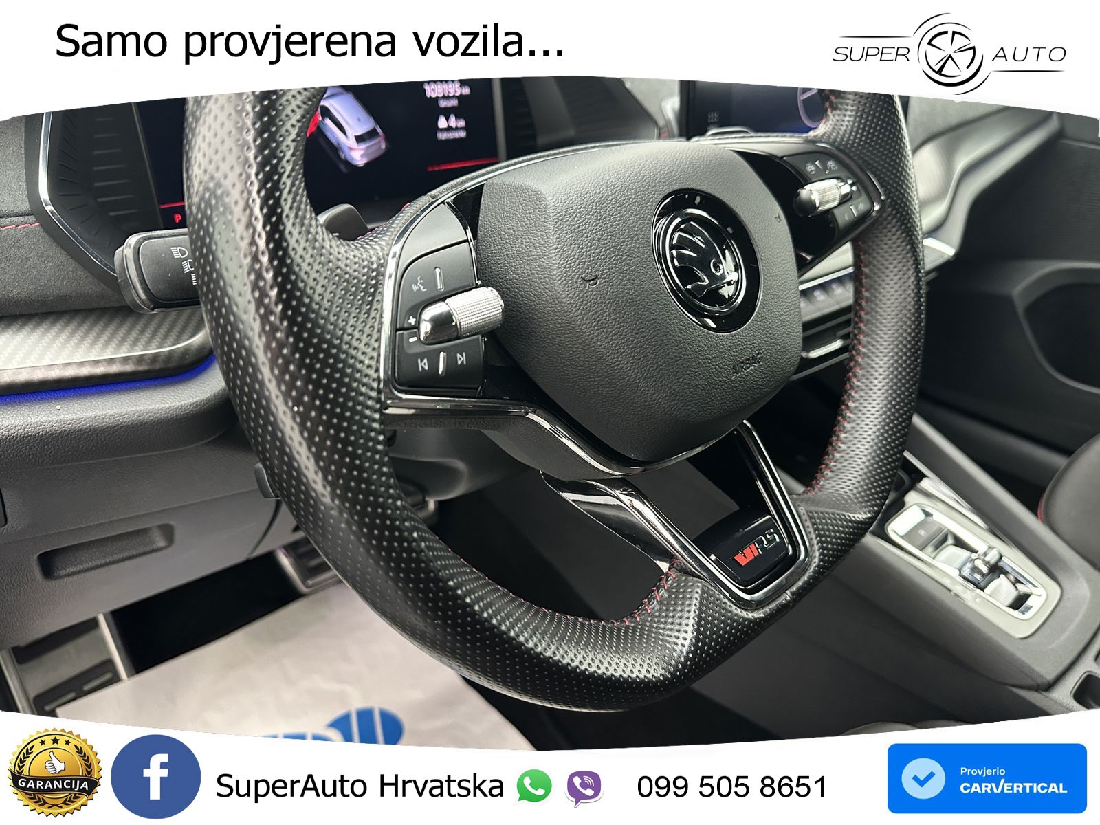 Škoda Octavia Combi RS 2.0 TDI (200 KS) DSG LED+GR SJED+ACC