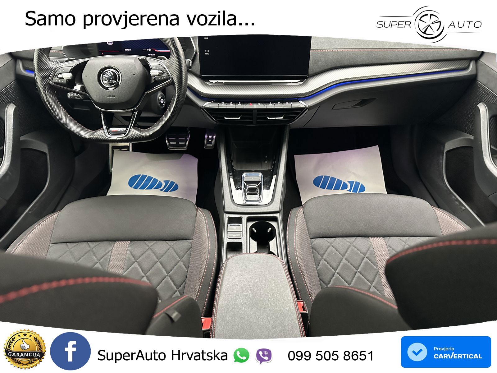Škoda Octavia Combi RS 2.0 TDI (200 KS) DSG LED+GR SJED+ACC