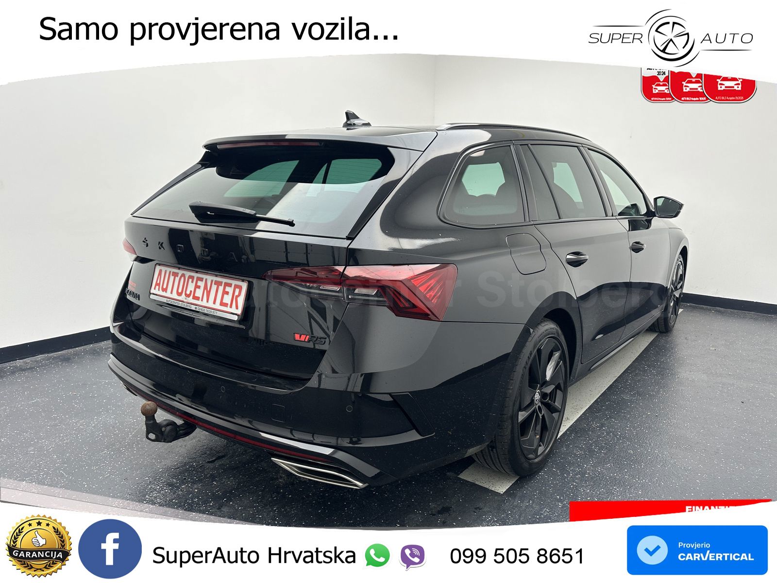Škoda Octavia Combi RS 2.0 TDI (200 KS) DSG LED+GR SJED+ACC