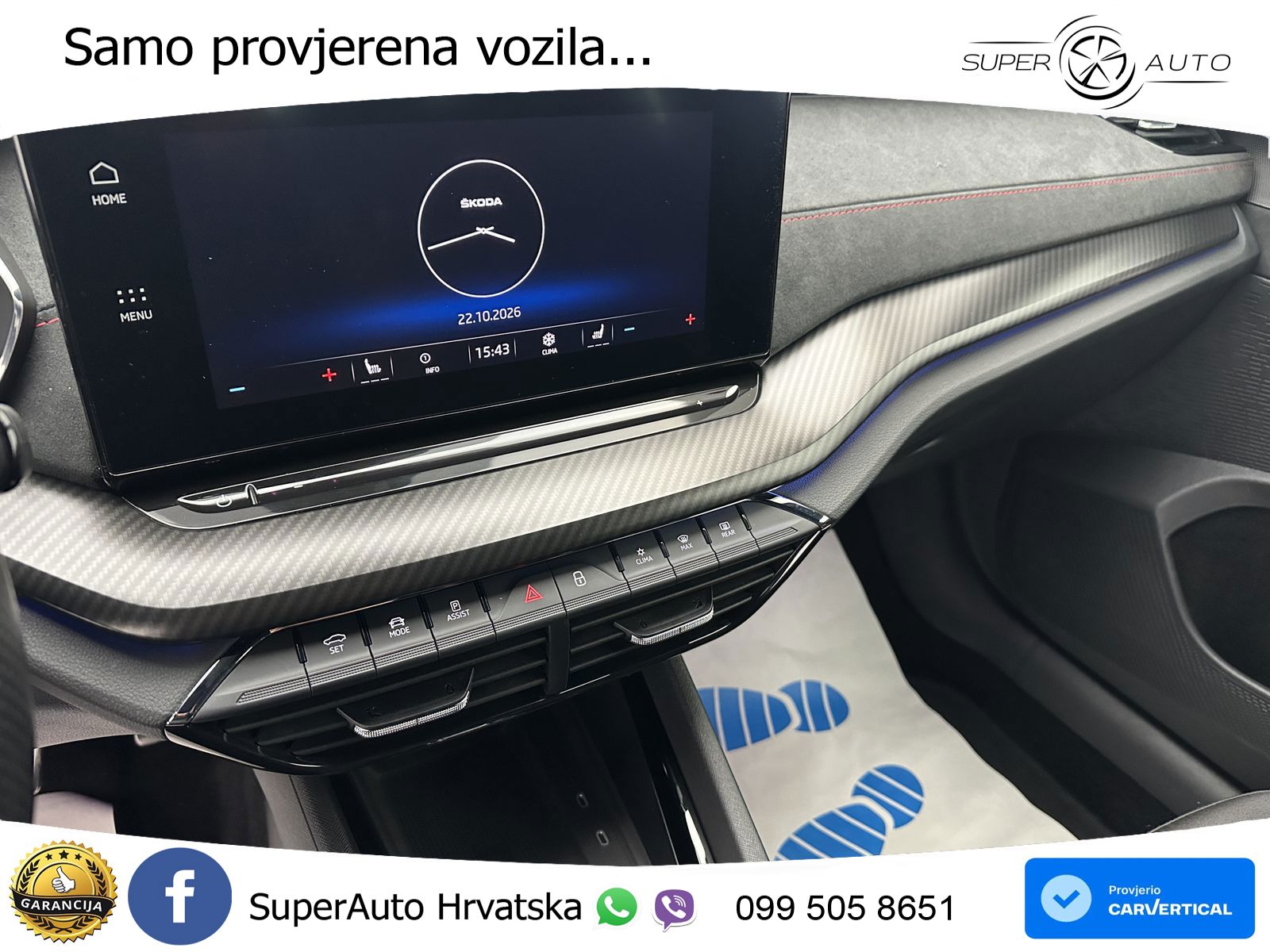 Škoda Octavia Combi RS 2.0 TDI (200 KS) DSG LED+GR SJED+ACC