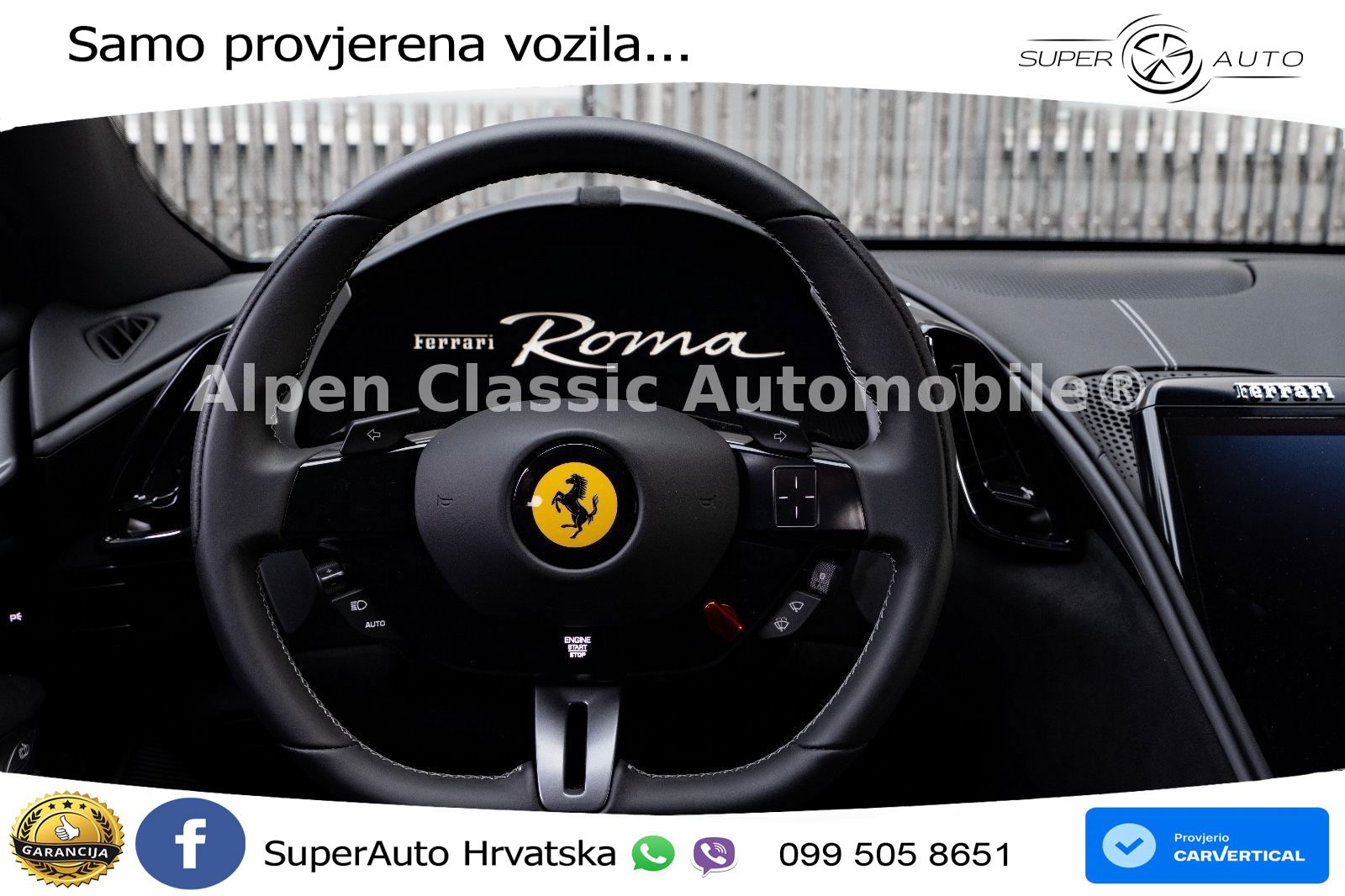 Ferrari Roma Spider 3.9 V8 (620 KS) F1 DCT