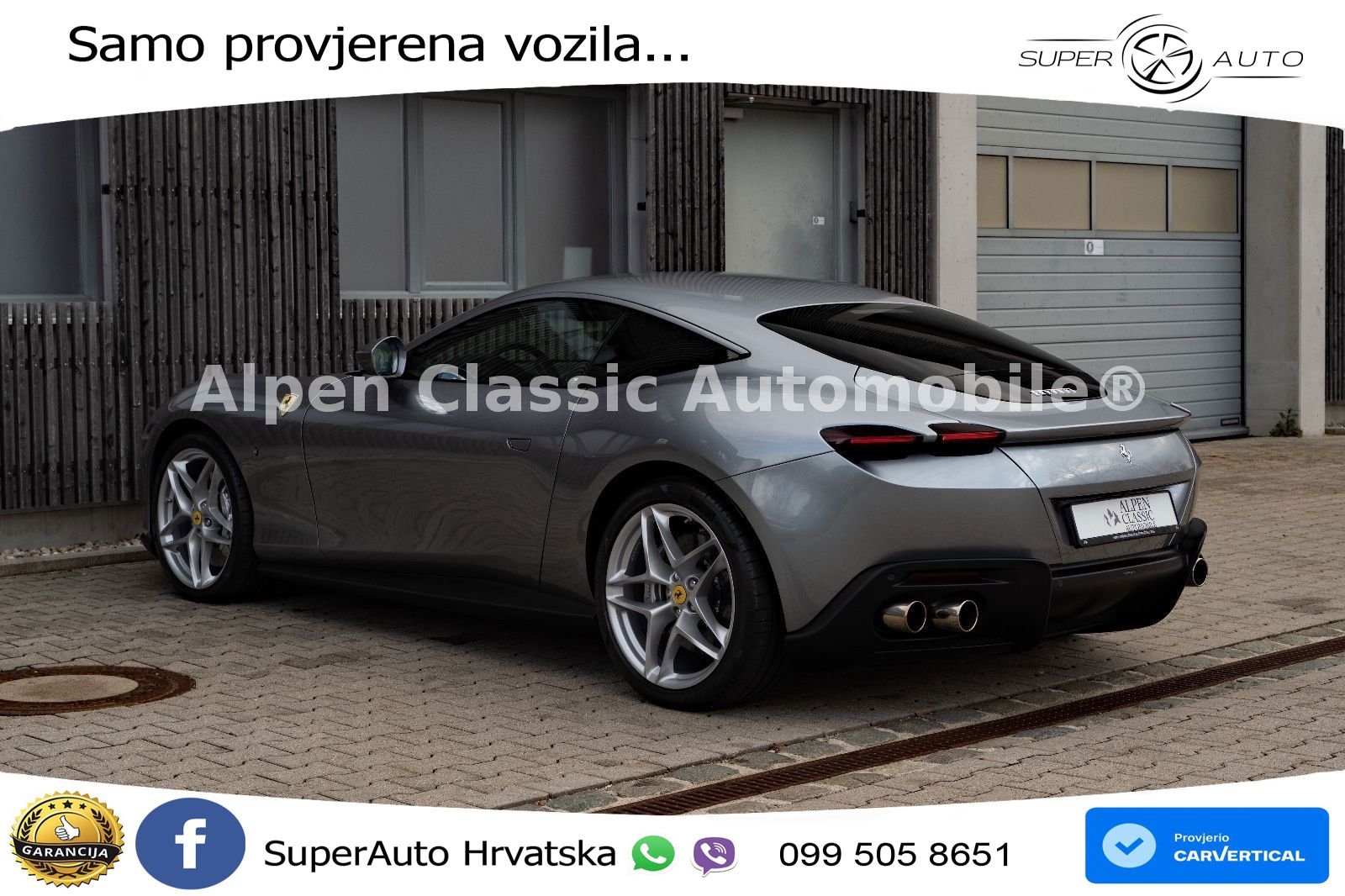 Ferrari Roma Spider 3.9 V8 (620 KS) F1 DCT