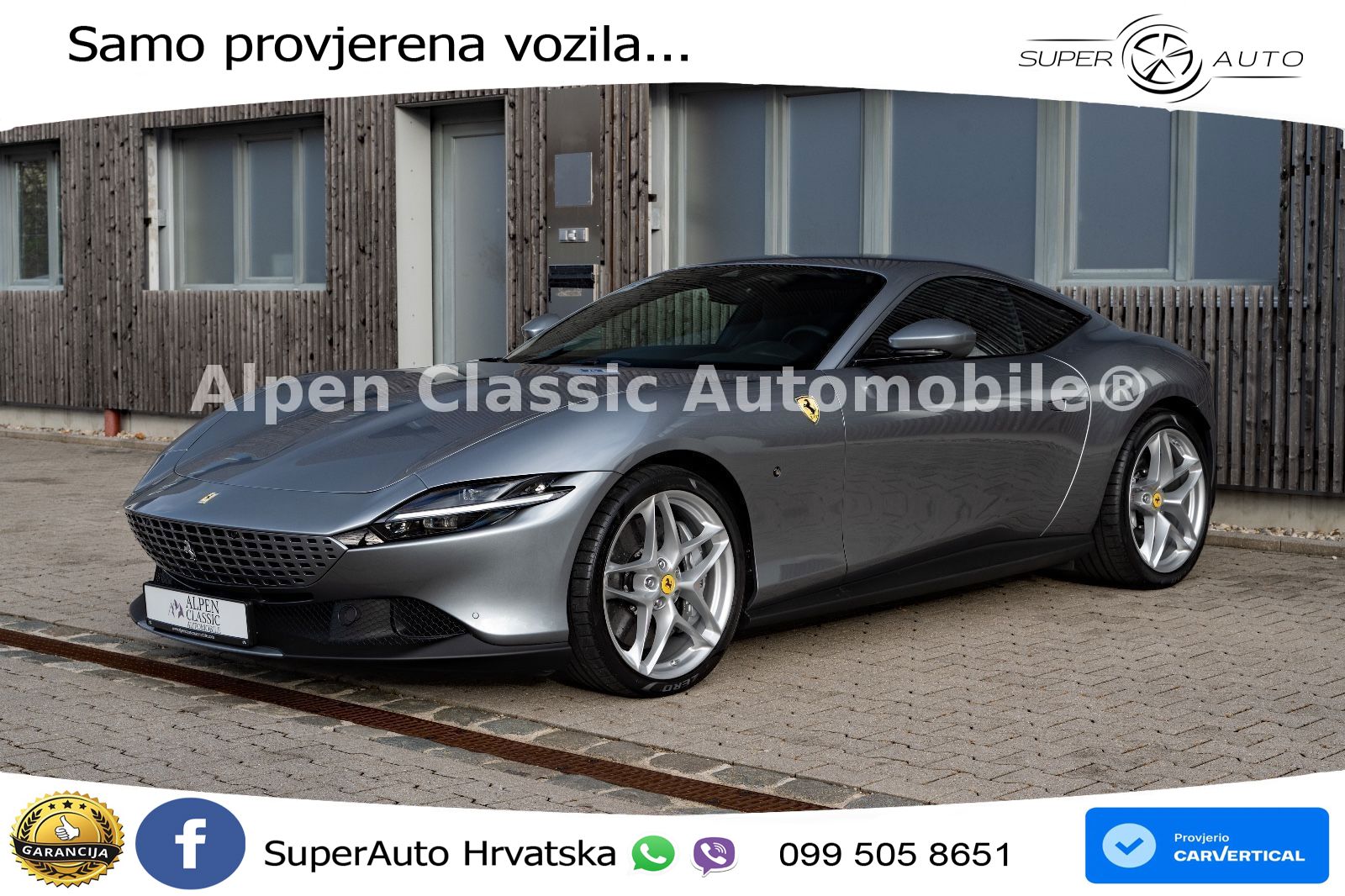 Ferrari Roma Spider 3.9 V8 (620 KS) F1 DCT