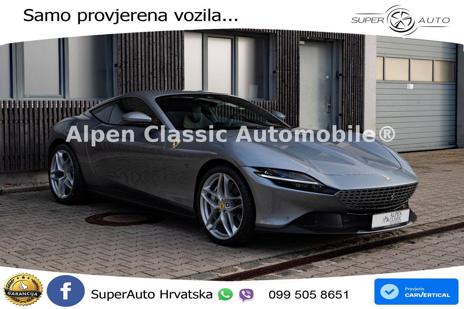 Ferrari Roma Spider 3.9 V8 (620 KS) F1 DCT