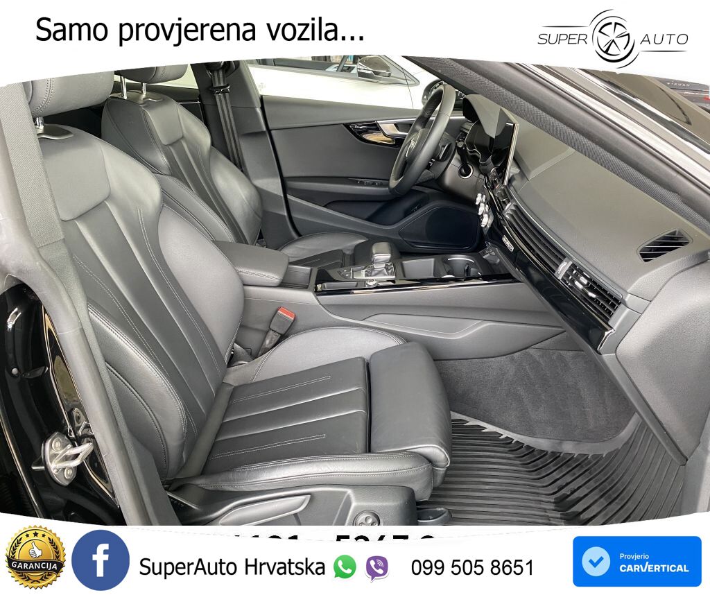 Audi A5 Sportback 40 TDI (204 KS) quattro S tronic advanced MATRIX+GR SJED+KAM