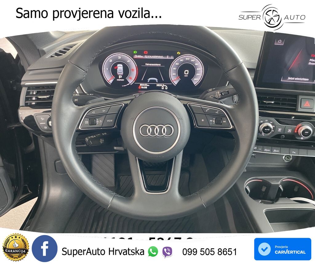 Audi A5 Sportback 40 TDI (204 KS) quattro S tronic advanced MATRIX+GR SJED+KAM