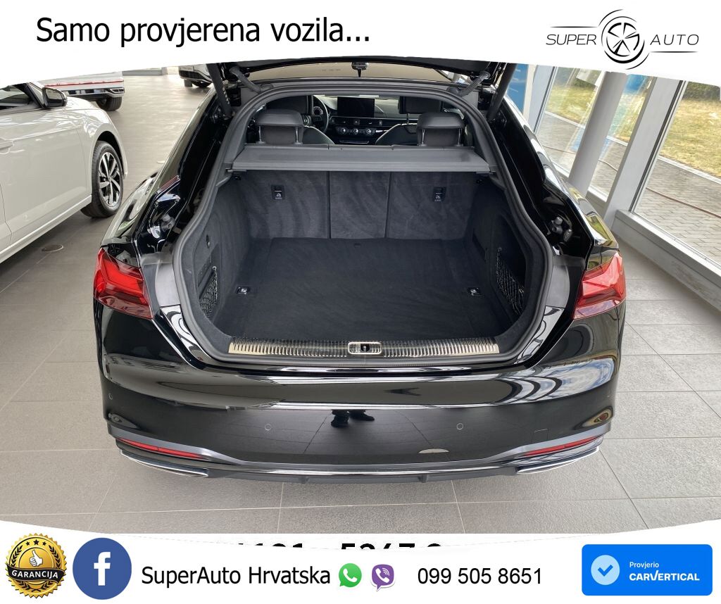 Audi A5 Sportback 40 TDI (204 KS) quattro S tronic advanced MATRIX+GR SJED+KAM