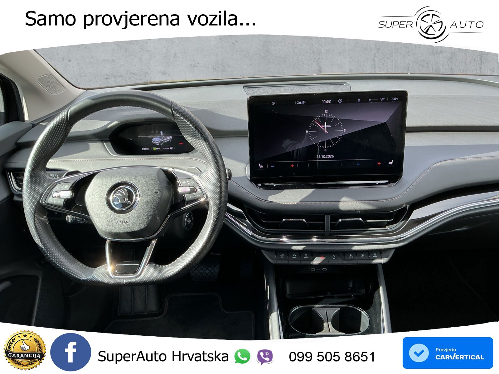 Škoda Enyaq iV 80 82 kWh (204 KS) Suite LED+GR SJED+ACC