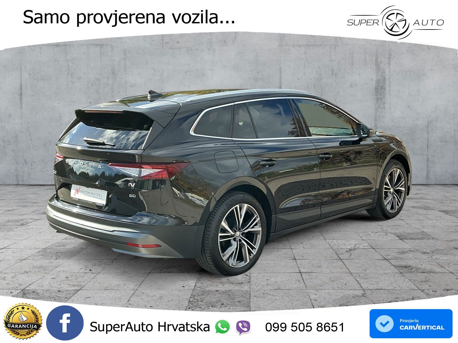 Škoda Enyaq iV 80 82 kWh (204 KS) Suite LED+GR SJED+ACC