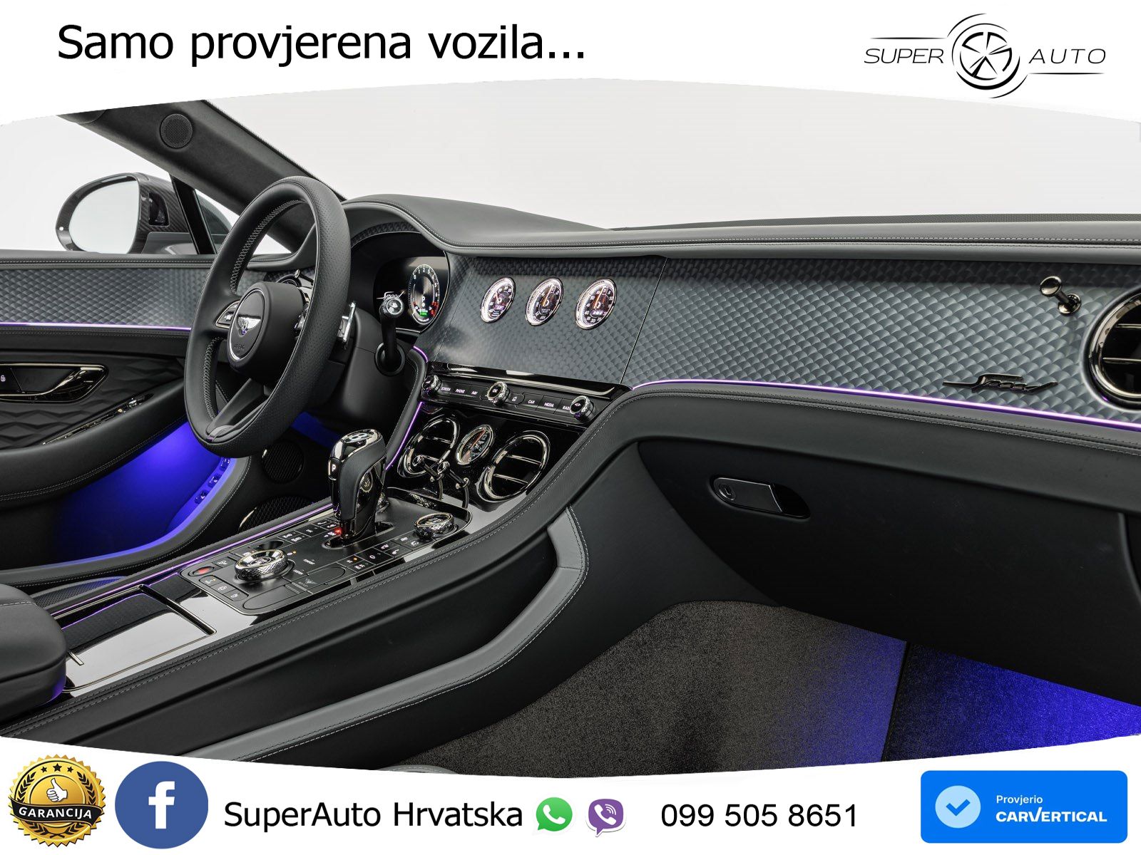 Bentley Continental GT IV 4.0 V8 TFSi (782 KS) AWD DCT LED+GR SJED+ACC