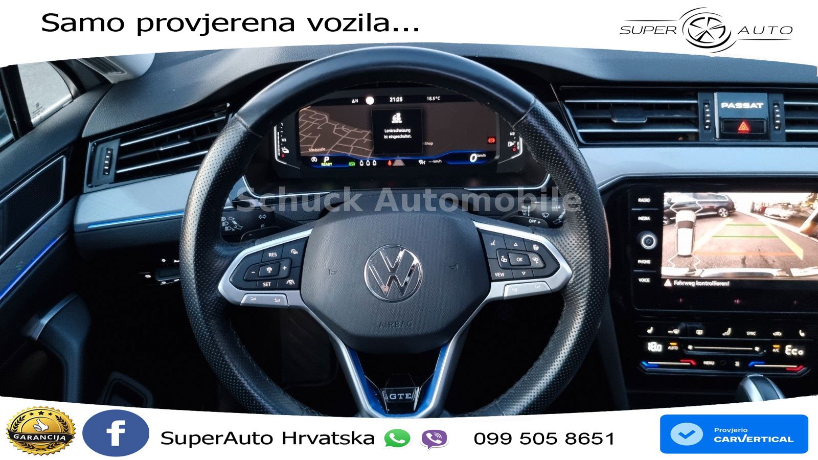 Volkswagen Passat Variant GTE 1.4 TSI (218 KS) DSG MATRIX+GR SJED+KAM