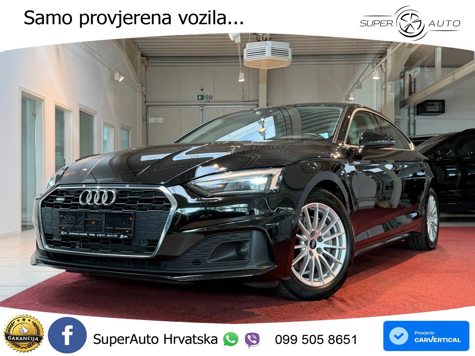 Audi A5 Sportback 40 TDI (204 KS) quattro S tronic