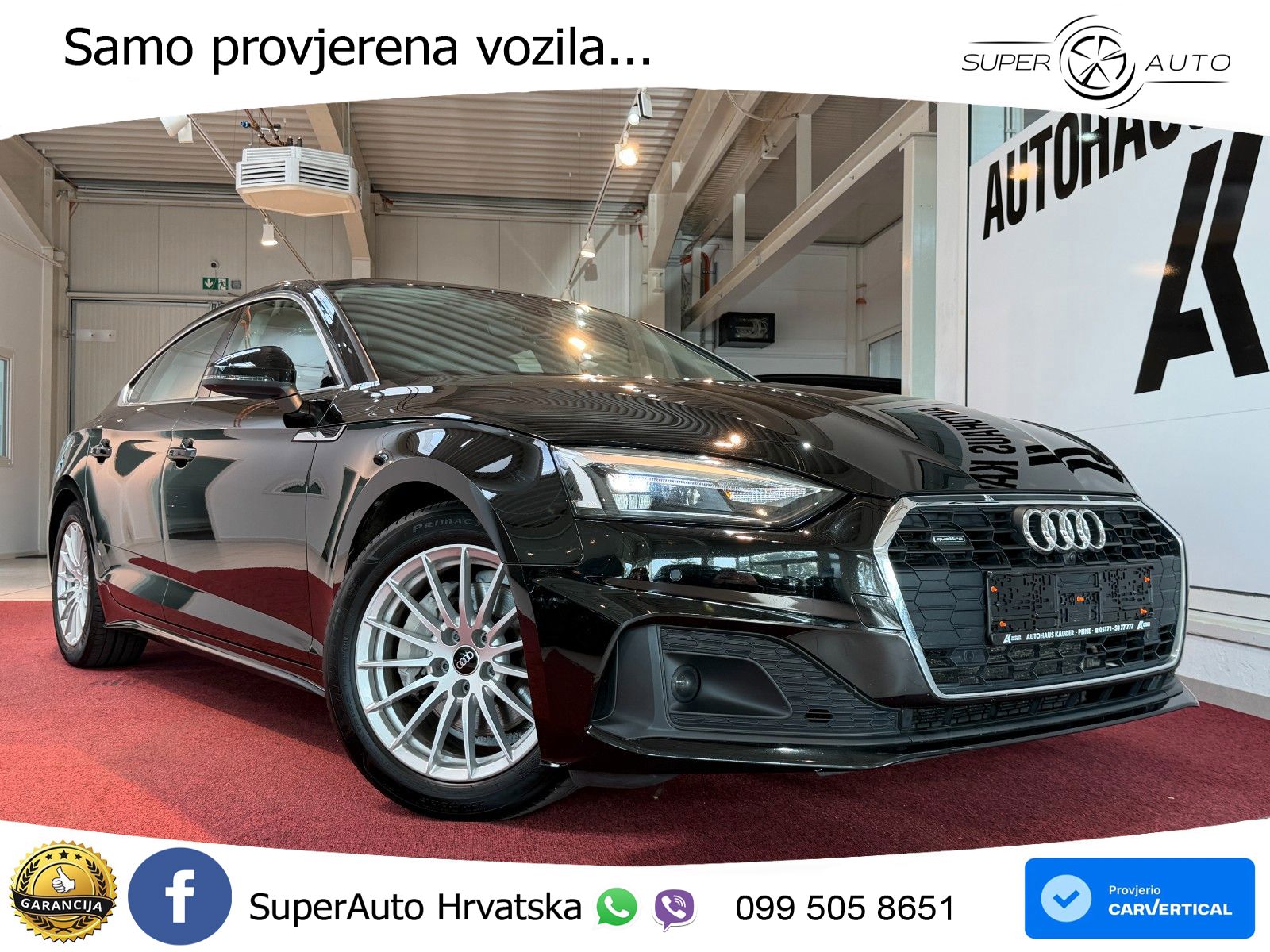 Audi A5 Sportback 40 TDI (204 KS) quattro S tronic