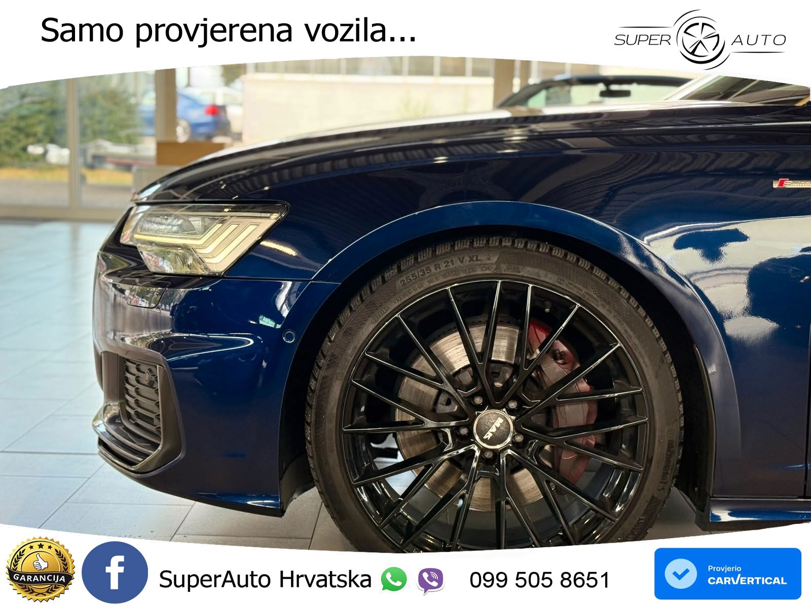 Audi A6 55 TFSI V6 (340 KS) quattro S tronic S line LED+GR SJED+ACC