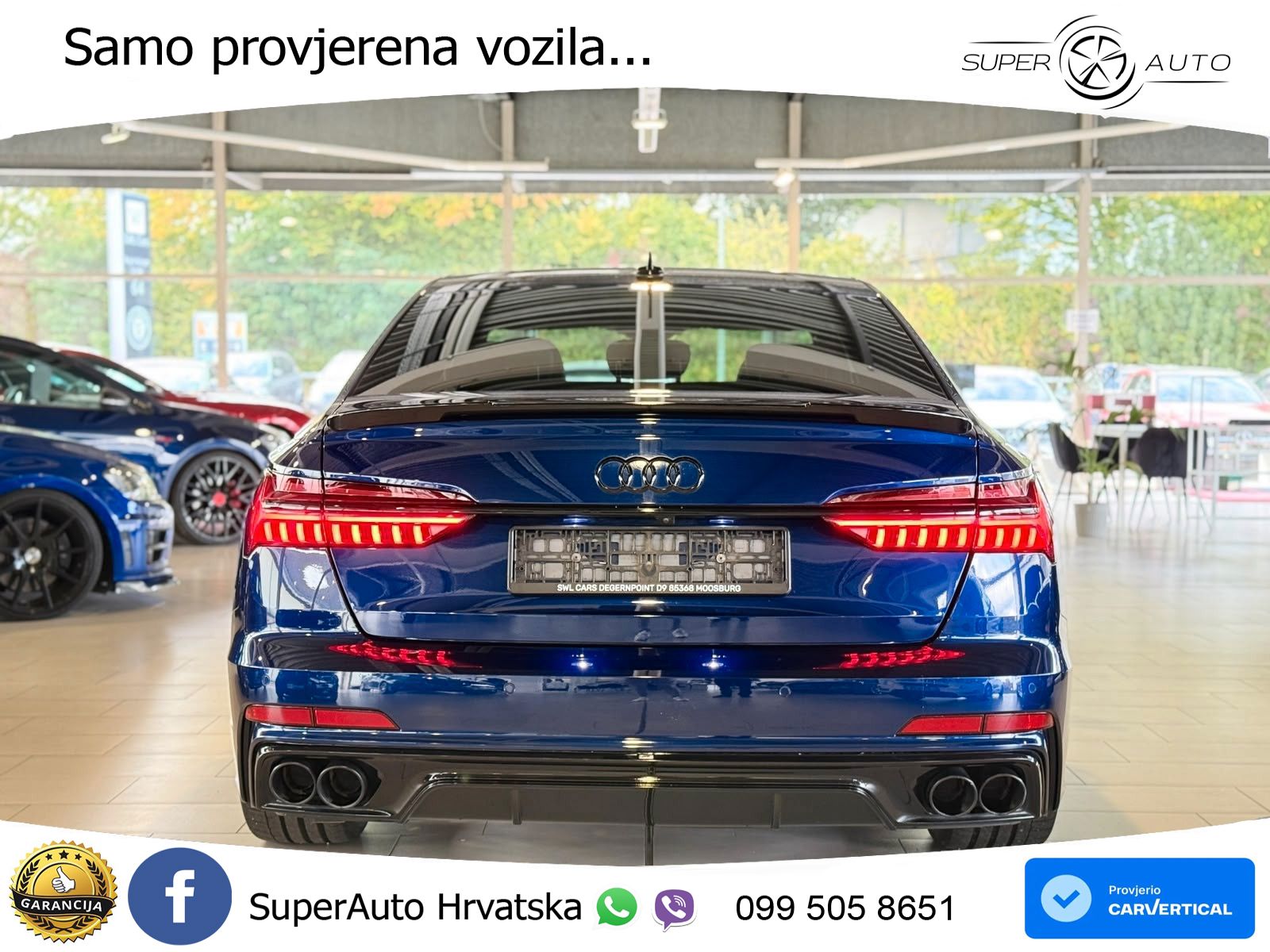 Audi A6 55 TFSI V6 (340 KS) quattro S tronic S line LED+GR SJED+ACC