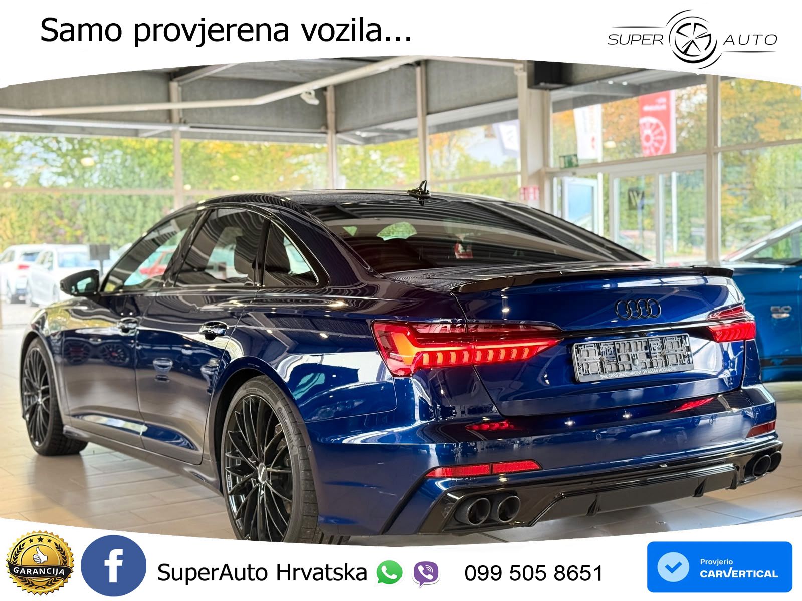 Audi A6 55 TFSI V6 (340 KS) quattro S tronic S line LED+GR SJED+ACC
