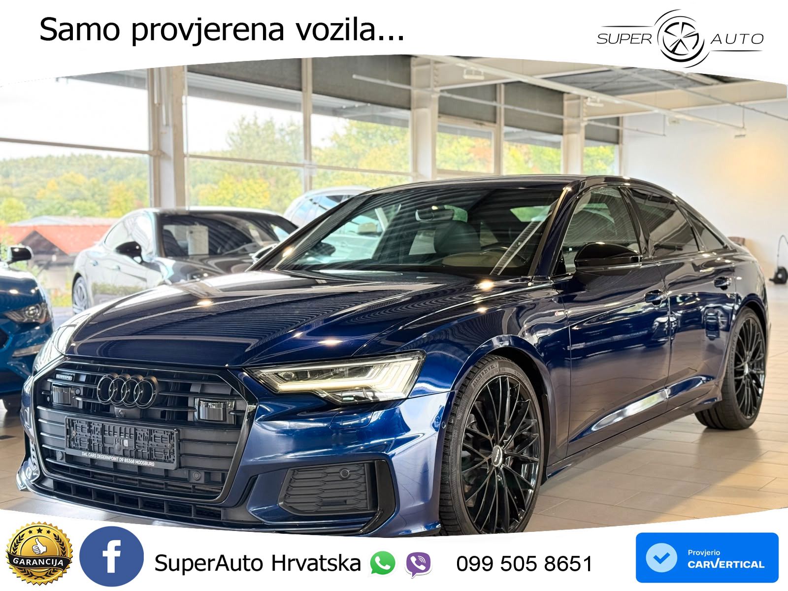 Audi A6 55 TFSI V6 (340 KS) quattro S tronic S line LED+GR SJED+ACC