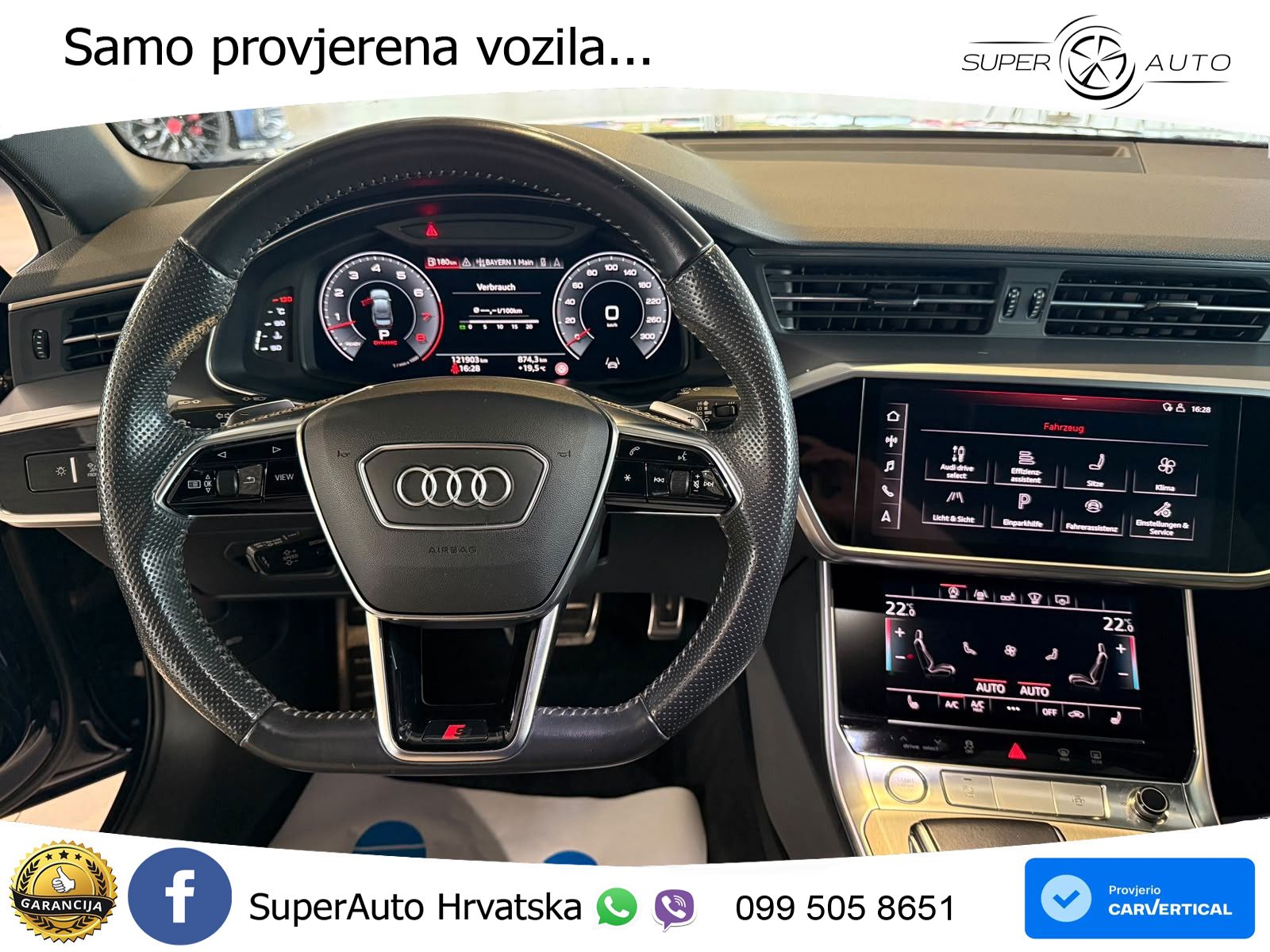 Audi A6 55 TFSI V6 (340 KS) quattro S tronic S line LED+GR SJED+ACC