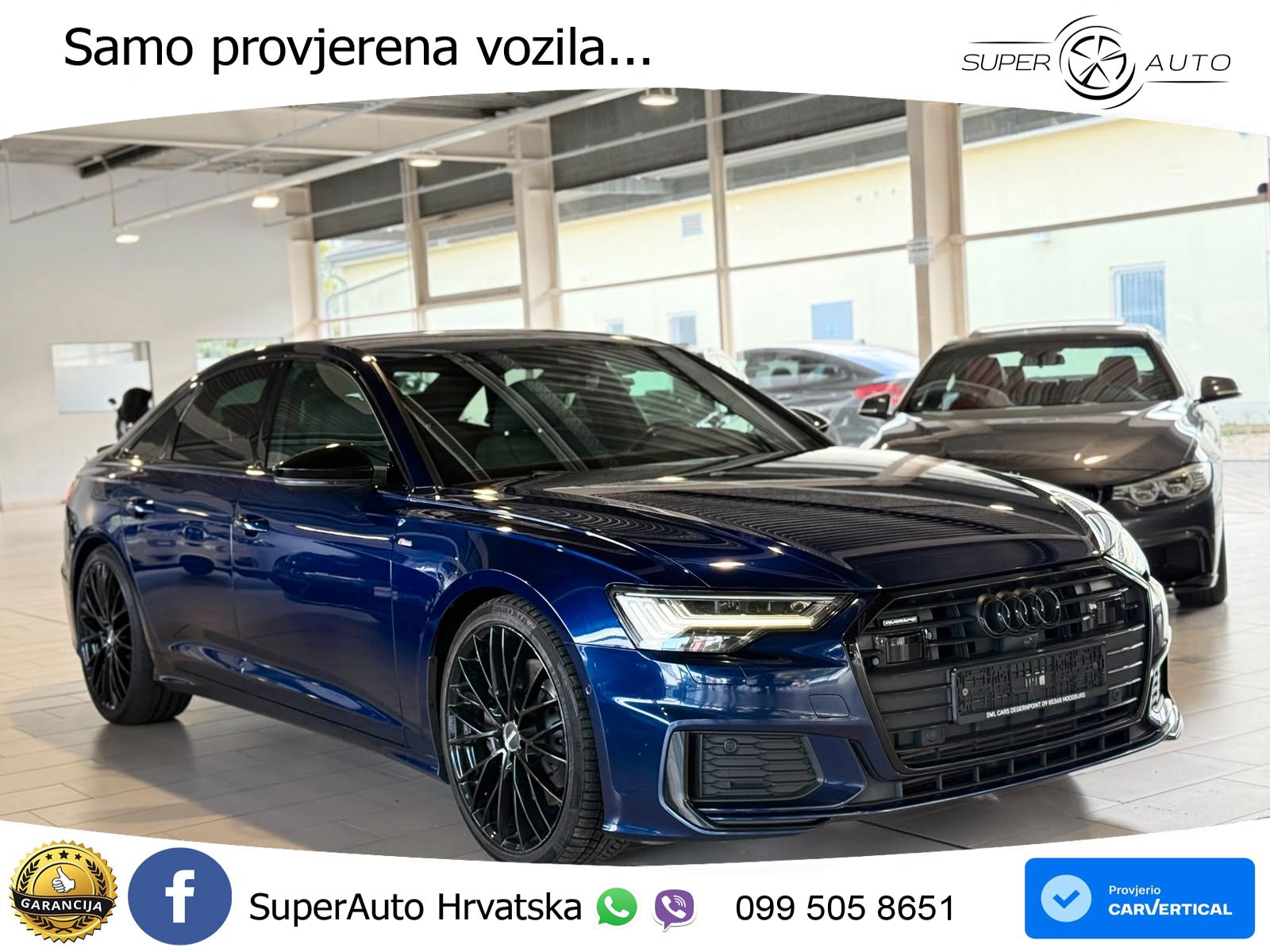 Audi A6 55 TFSI V6 (340 KS) quattro S tronic S line LED+GR SJED+ACC