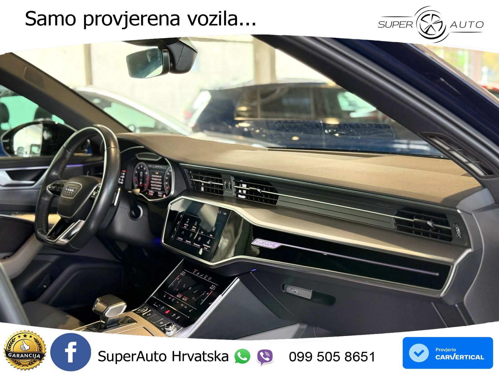 Audi A6 55 TFSI V6 (340 KS) quattro S tronic S line LED+GR SJED+ACC