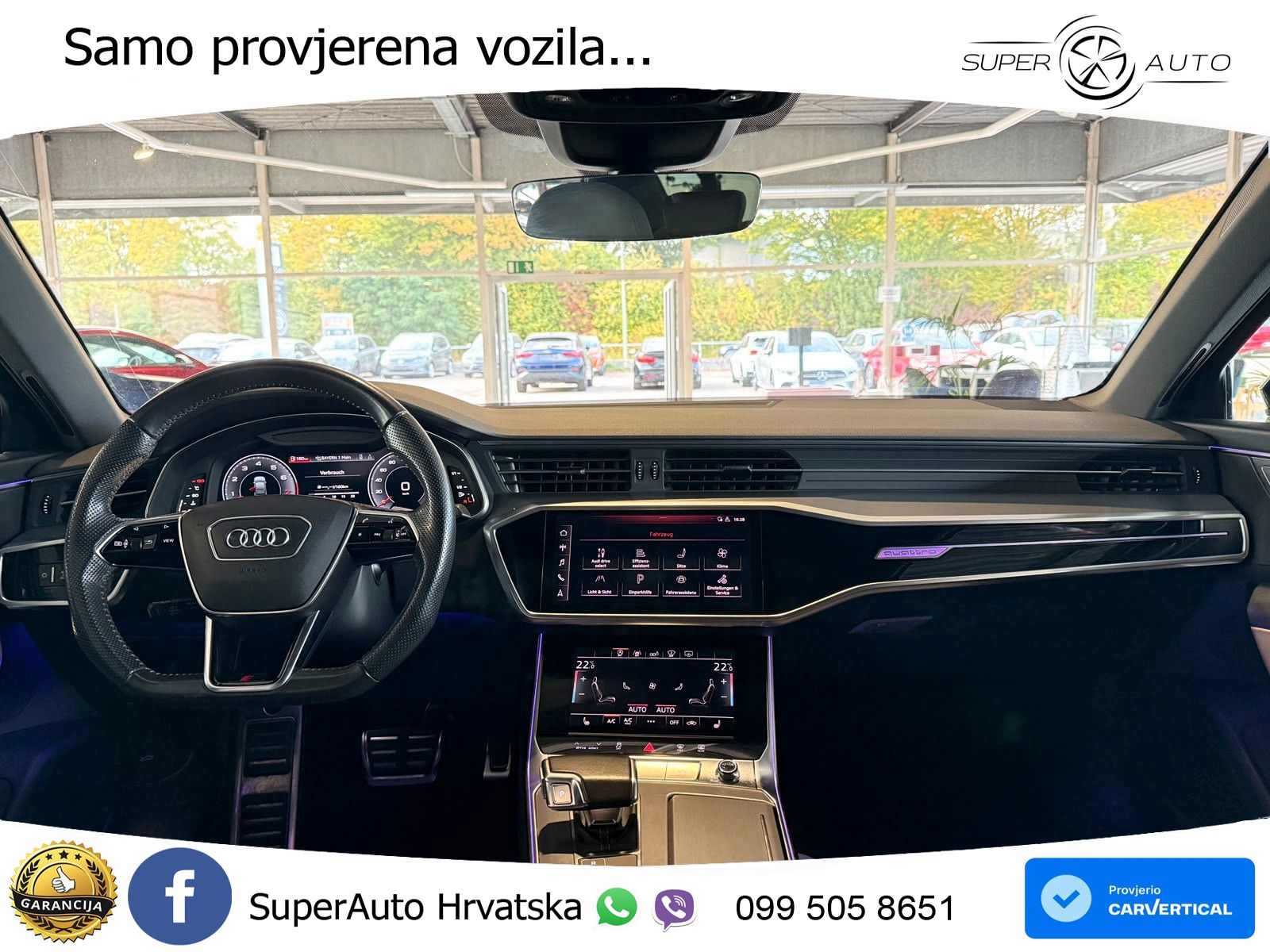 Audi A6 55 TFSI V6 (340 KS) quattro S tronic S line LED+GR SJED+ACC