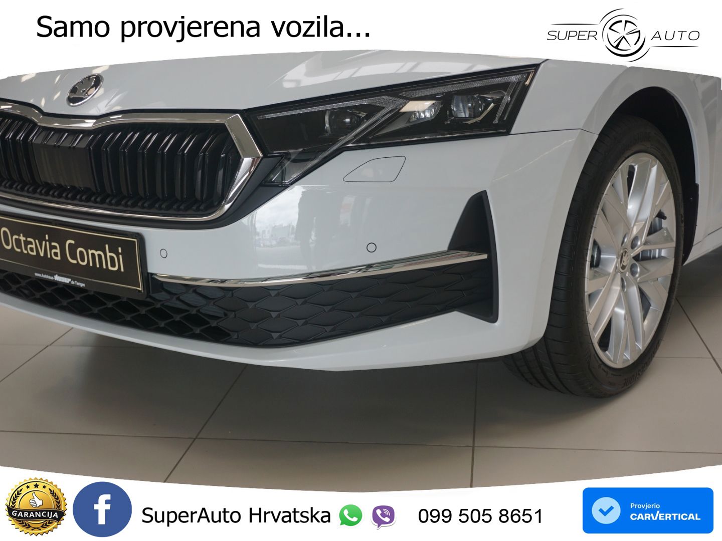 Škoda Octavia Combi 1.5 TSI (150 KS) DSG Selection MATRIX+GR SJED+KAM