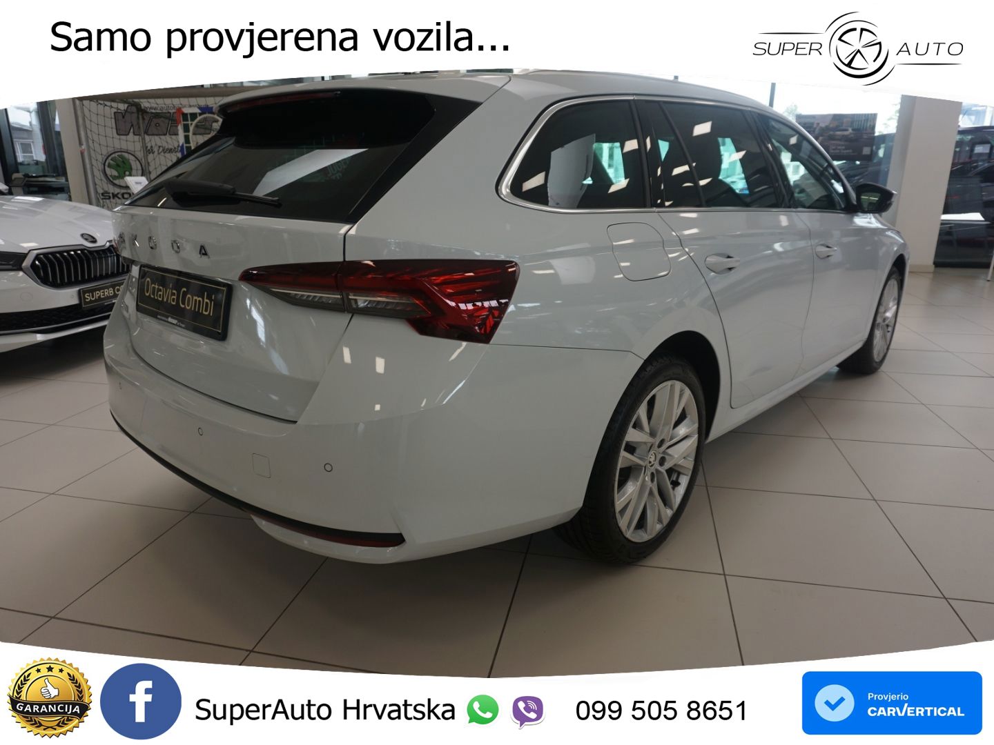 Škoda Octavia Combi 1.5 TSI (150 KS) DSG Selection MATRIX+GR SJED+KAM