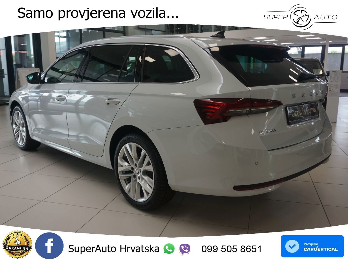 Škoda Octavia Combi 1.5 TSI (150 KS) DSG Selection MATRIX+GR SJED+KAM