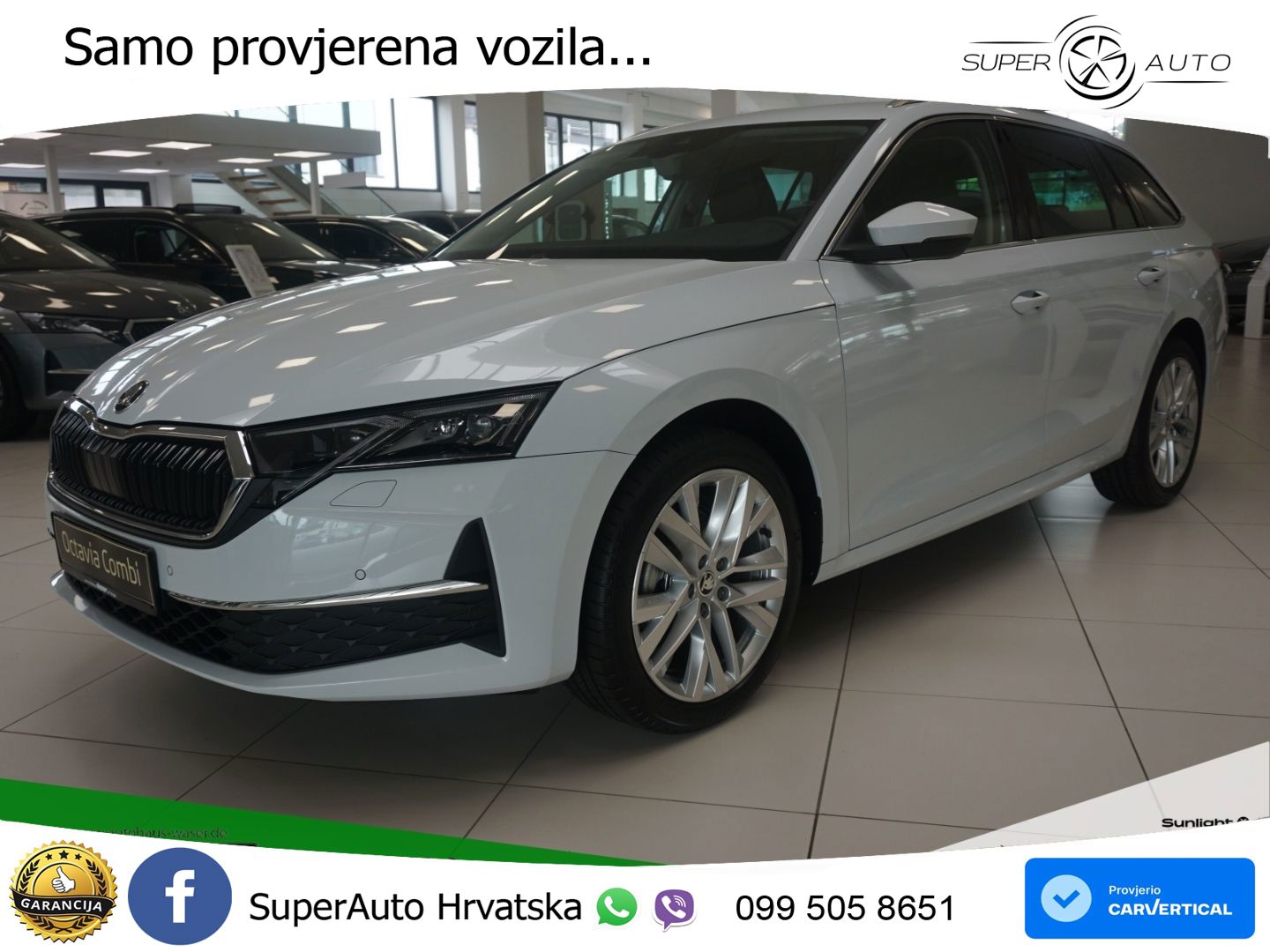 Škoda Octavia Combi 1.5 TSI (150 KS) DSG Selection MATRIX+GR SJED+KAM