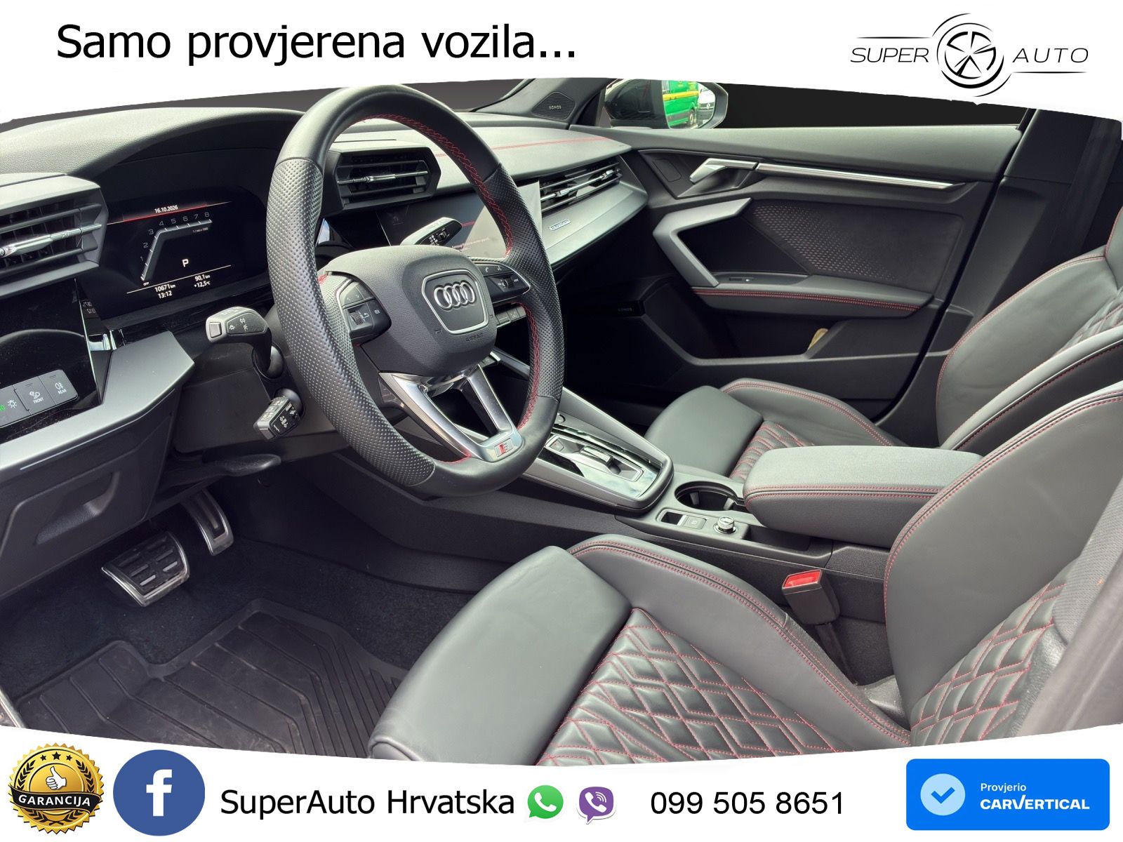 Audi S3 2.0 TFSI (333 KS) quattro S tronic LED+ACC