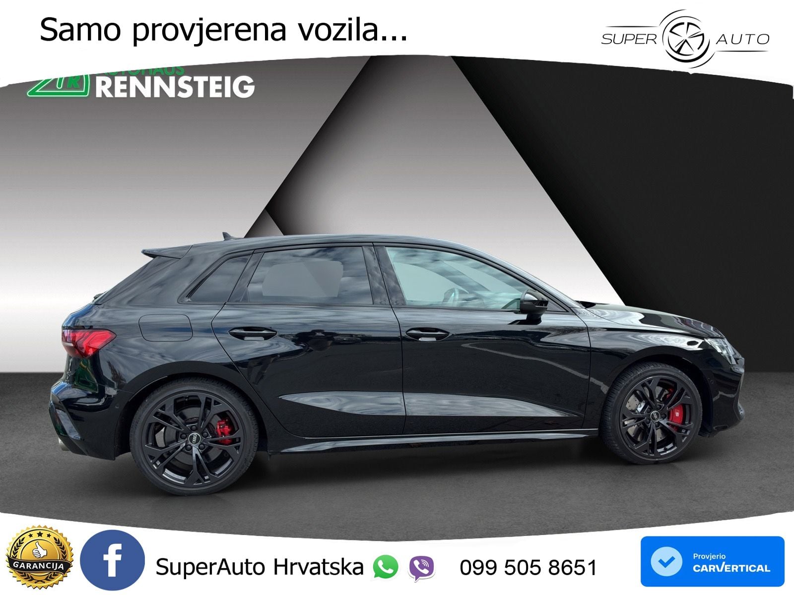 Audi S3 2.0 TFSI (333 KS) quattro S tronic LED+ACC