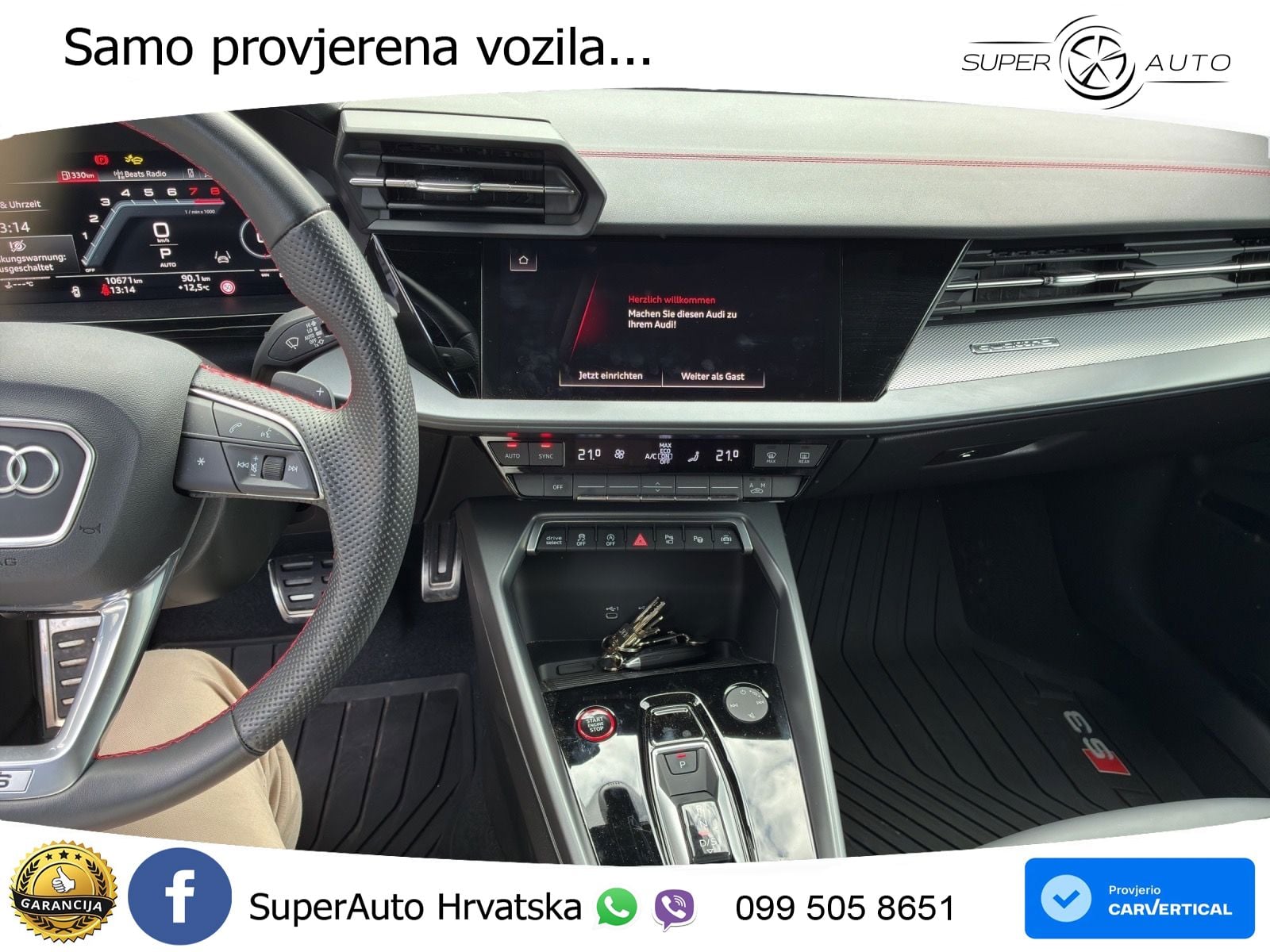 Audi S3 2.0 TFSI (333 KS) quattro S tronic LED+ACC