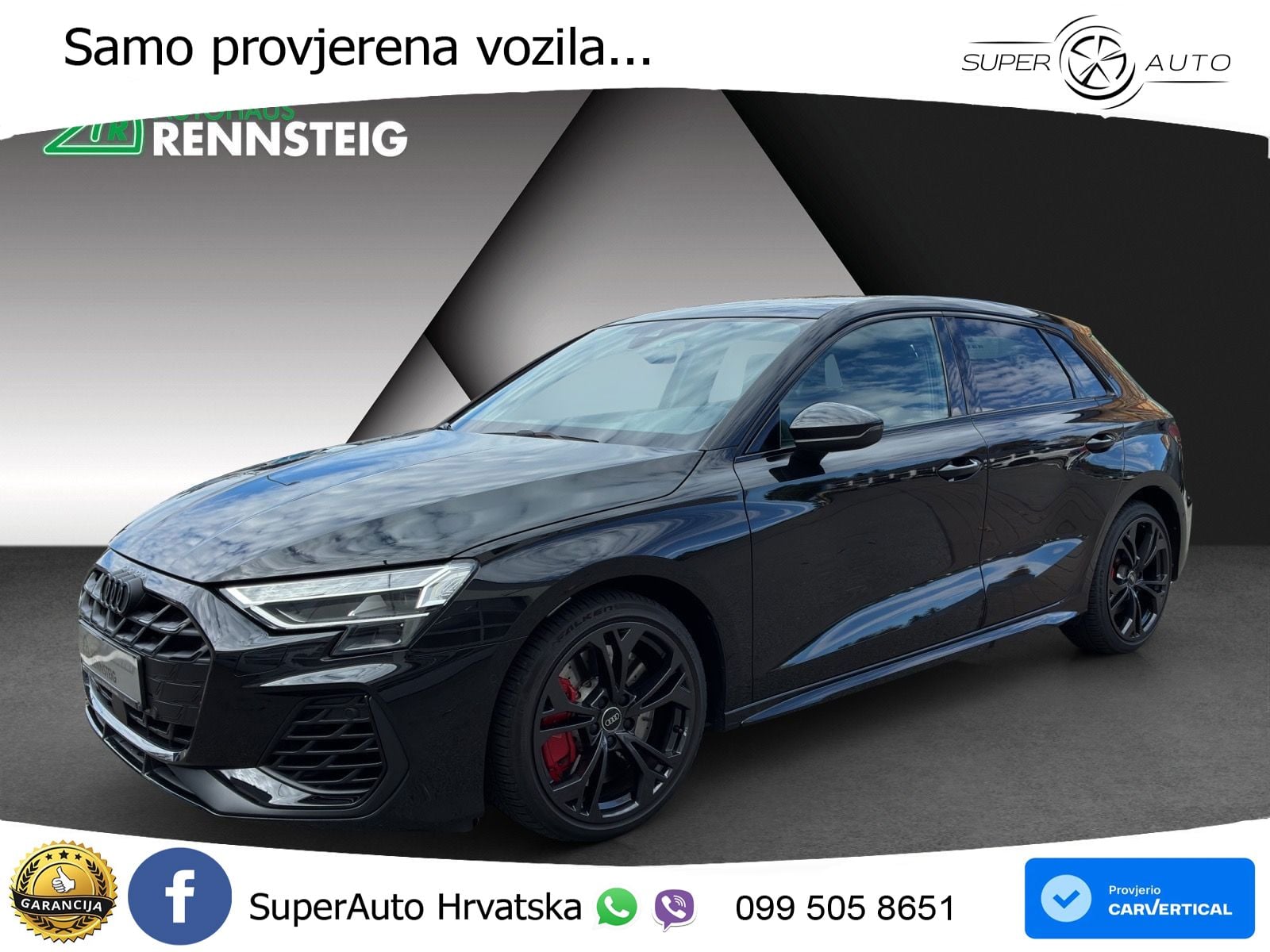 Audi S3 2.0 TFSI (333 KS) quattro S tronic LED+ACC