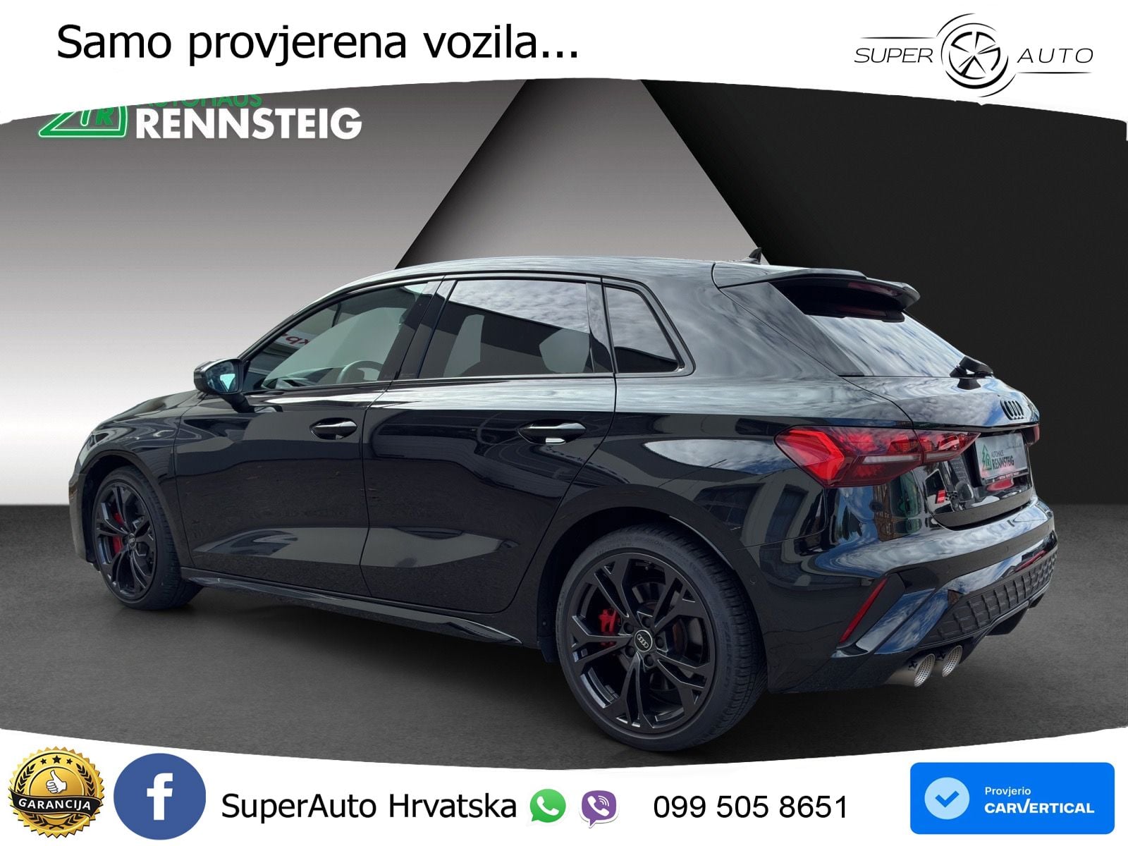 Audi S3 2.0 TFSI (333 KS) quattro S tronic LED+ACC